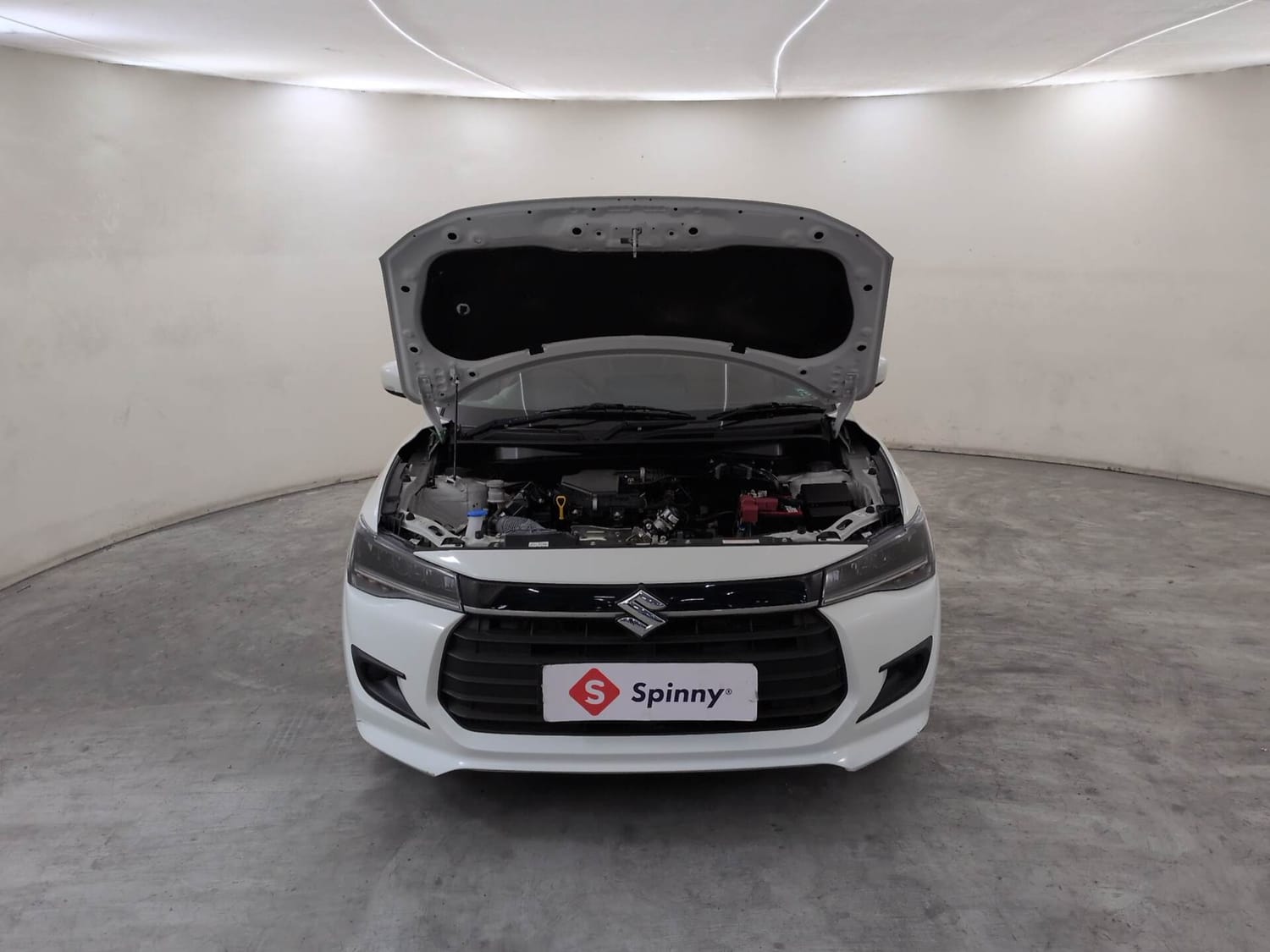 Used 2025 Maruti Suzuki Dzire ZXi AMT Petrol Automatic engine ENGINE & BONNET OPEN FRONT VIEW