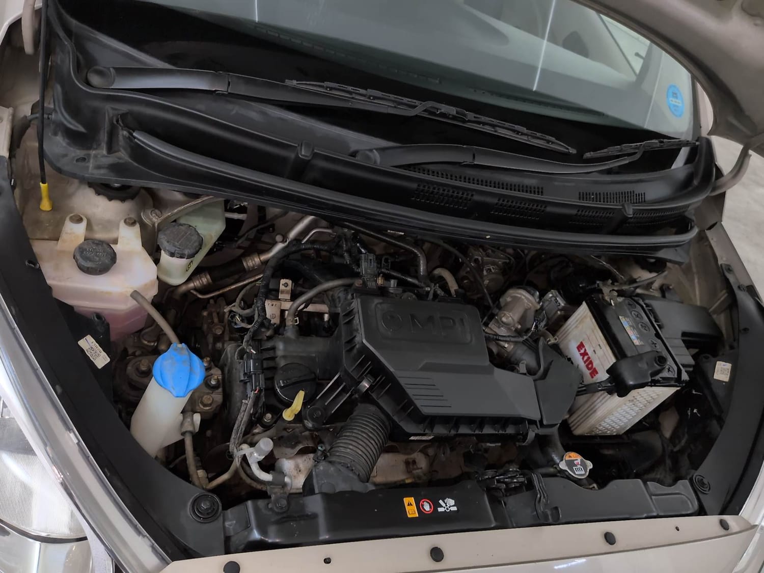 Used 2021 Hyundai Santro Era Executive Petrol Manual engine ENGINE RIGHT SIDE VIEW
