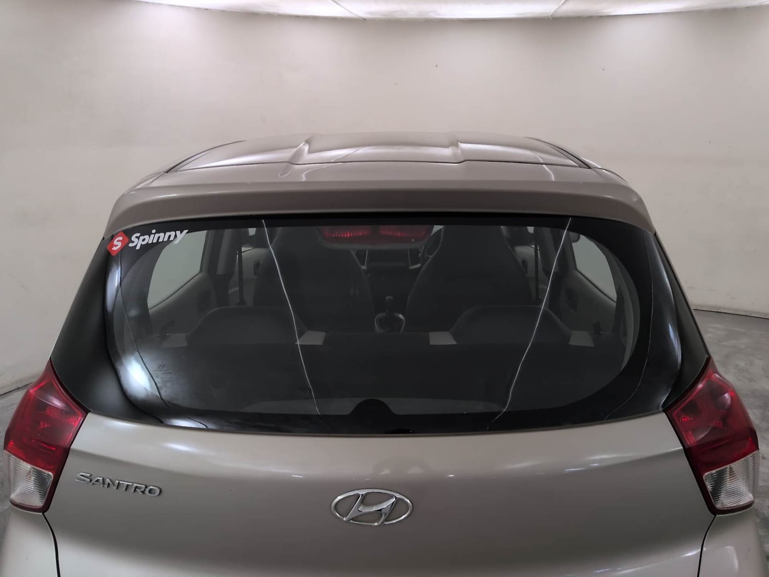 Used 2021 Hyundai Santro Era Executive Petrol Manual exterior BACK WINDSHIELD VIEW