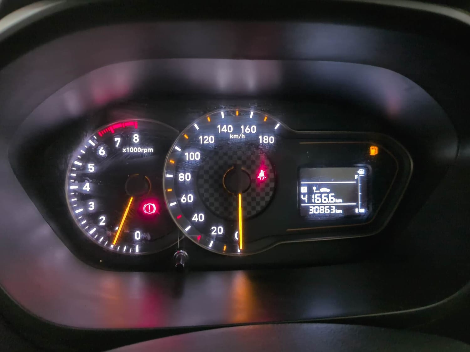 Used 2021 Hyundai Santro Era Executive Petrol Manual interior CLUSTERMETER VIEW