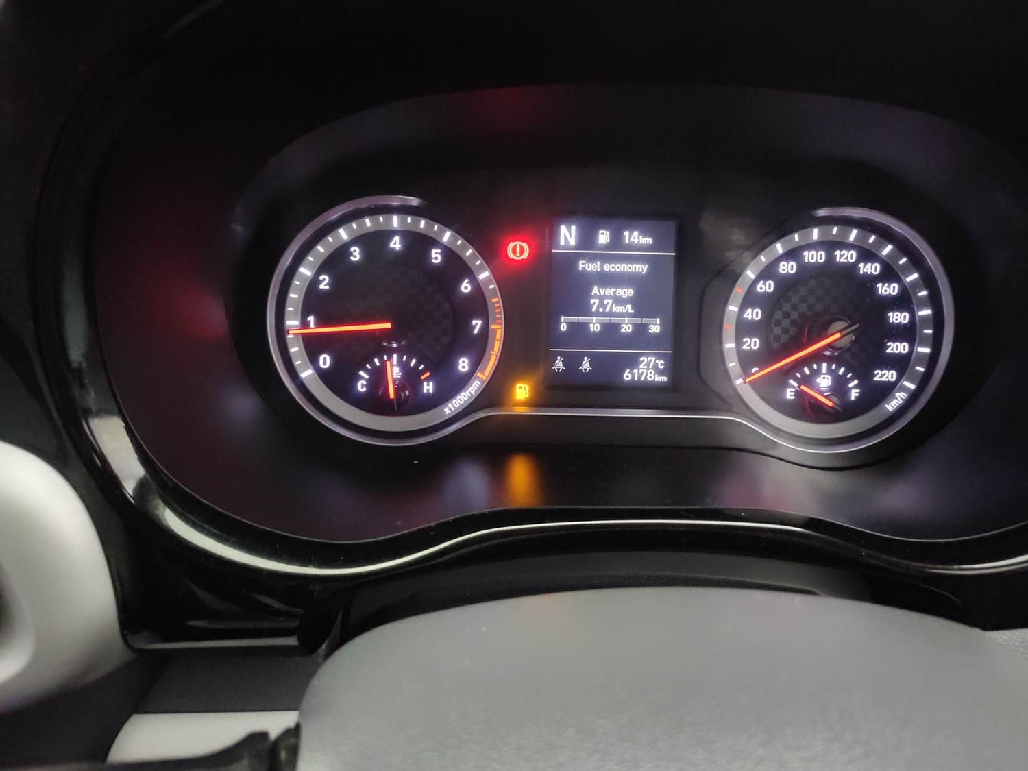Used 2026 Hyundai Grand i10 Nios Sportz 1.2 Kappa AMT Petrol Automatic interior CLUSTERMETER VIEW