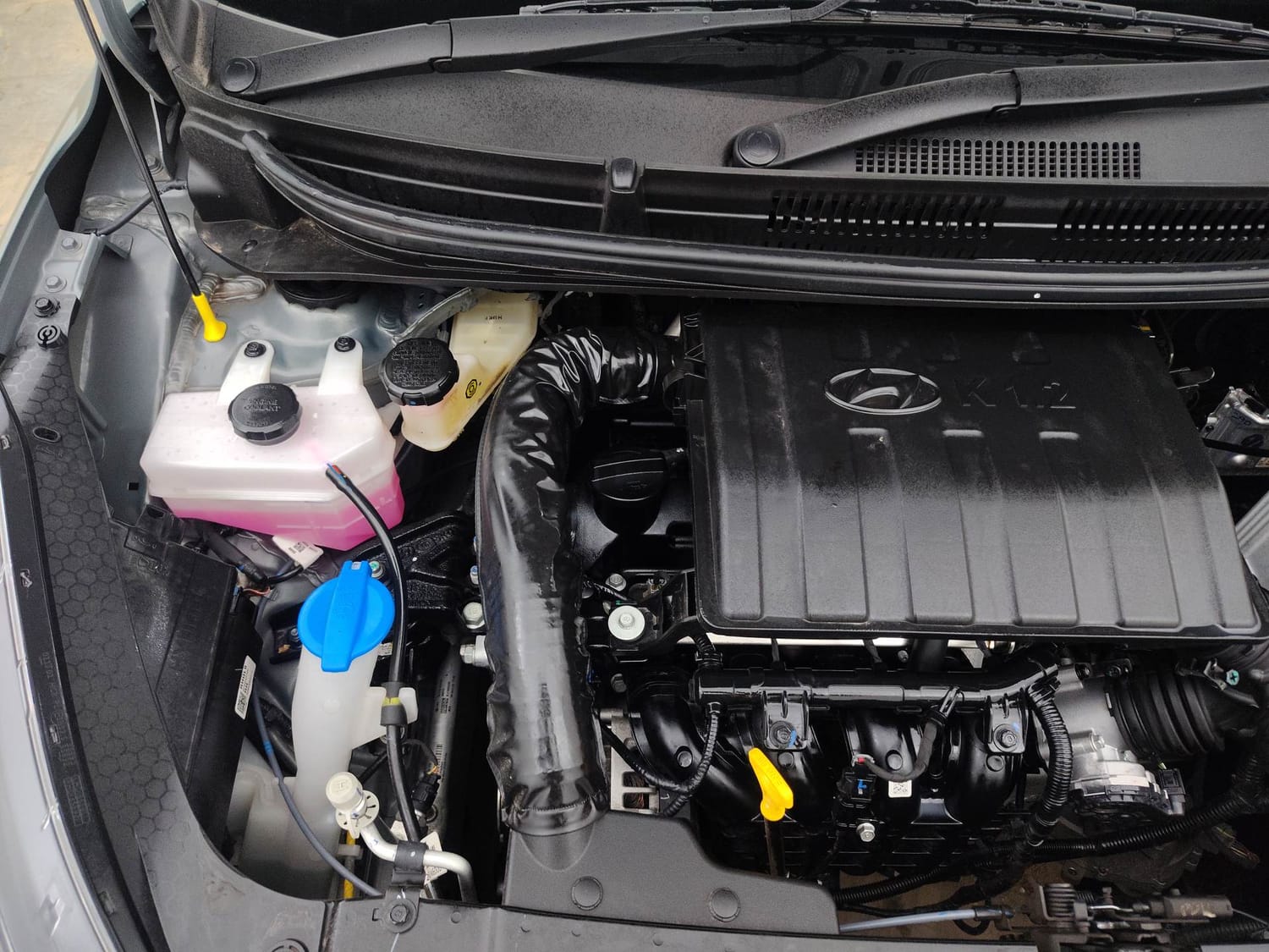 Used 2026 Hyundai Grand i10 Nios Sportz 1.2 Kappa AMT Petrol Automatic engine ENGINE RIGHT SIDE VIEW