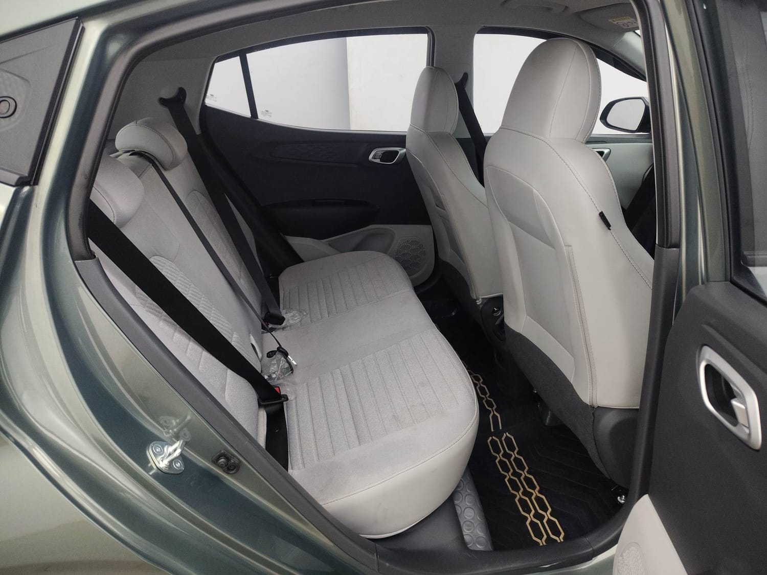 Used 2026 Hyundai Grand i10 Nios Sportz 1.2 Kappa AMT Petrol Automatic interior RIGHT SIDE REAR DOOR CABIN VIEW