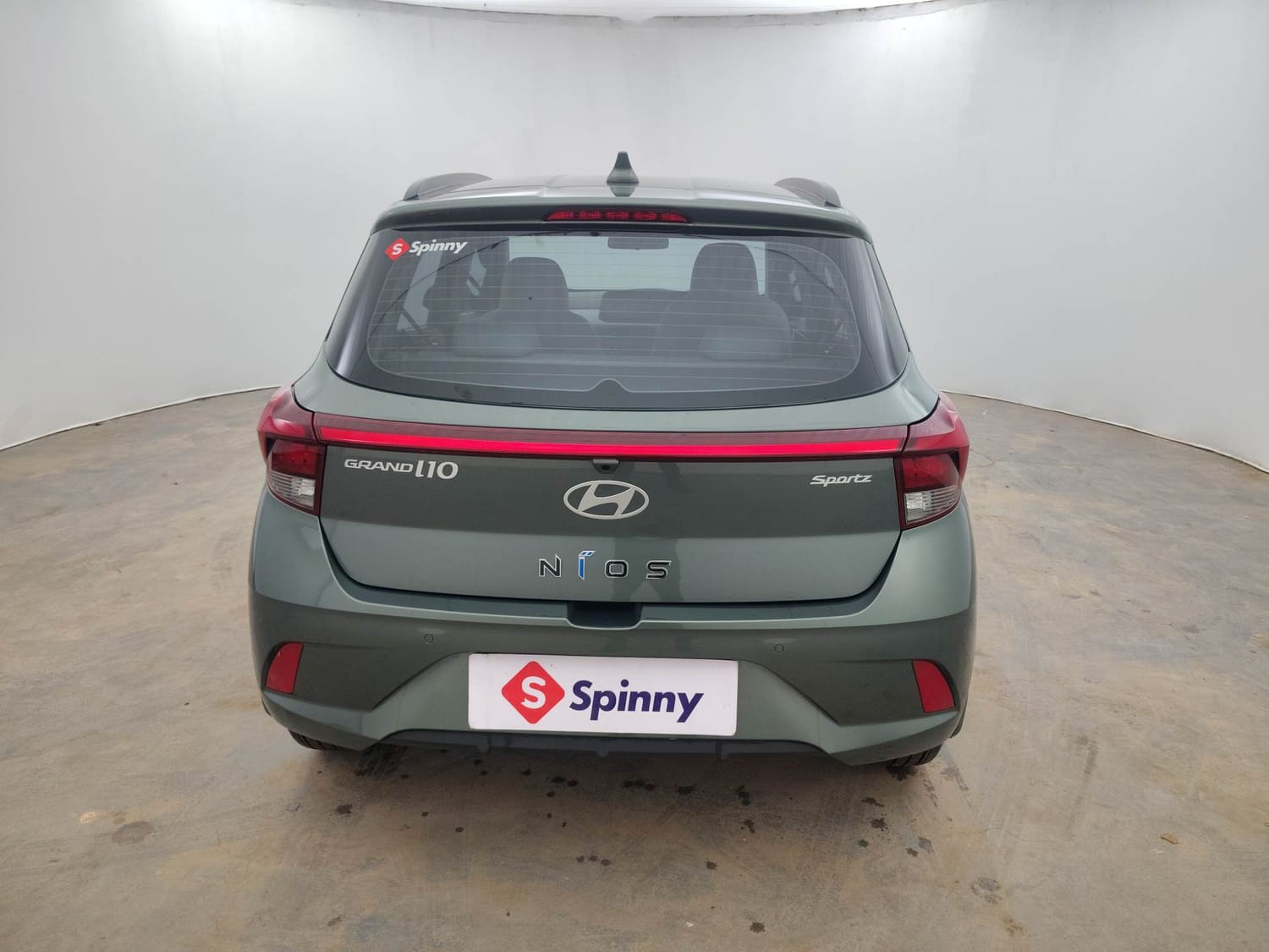 Used 2026 Hyundai Grand i10 Nios Sportz 1.2 Kappa AMT Petrol Automatic exterior BACK VIEW