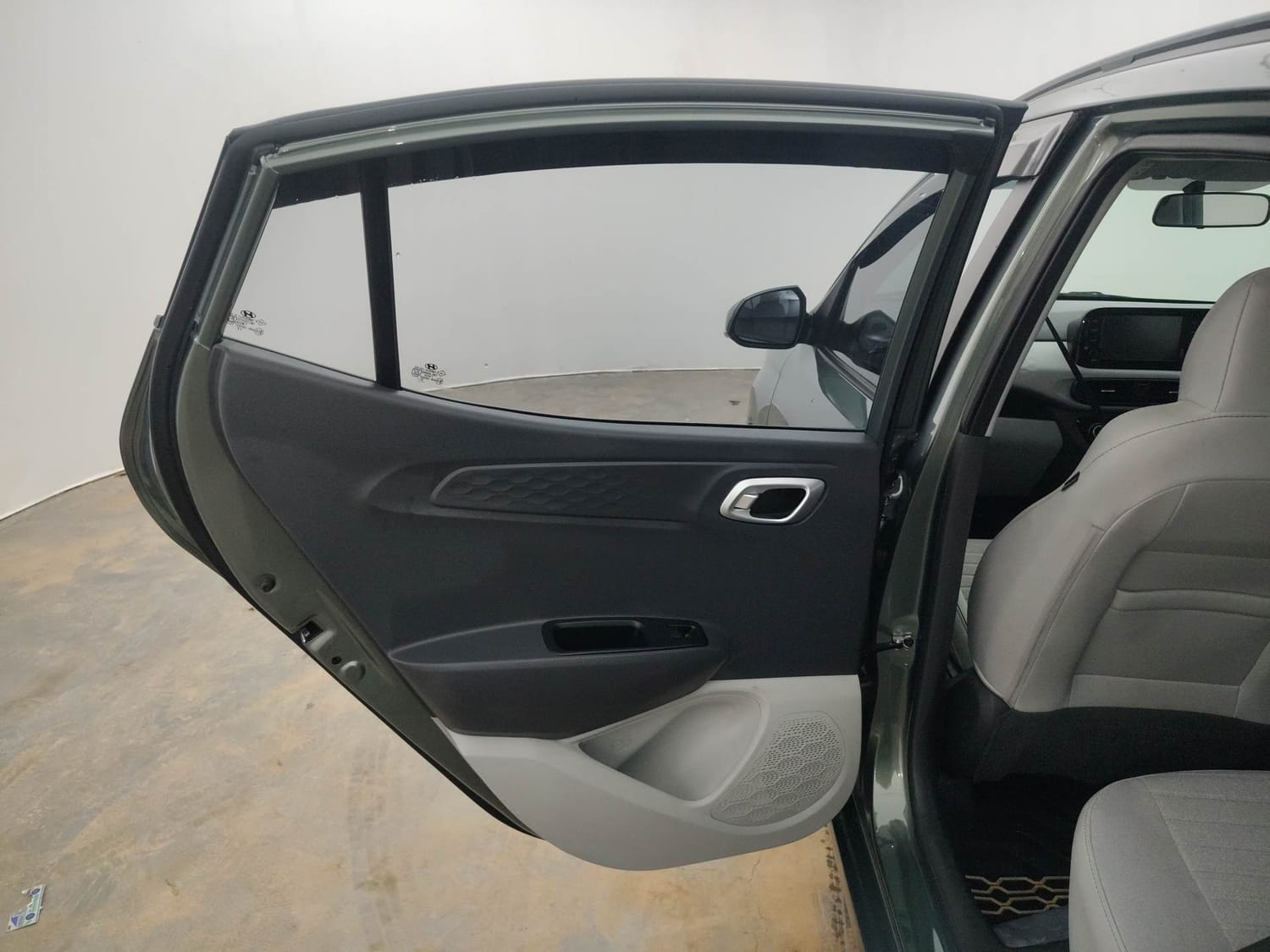 Used 2026 Hyundai Grand i10 Nios Sportz 1.2 Kappa AMT Petrol Automatic interior LEFT REAR DOOR OPEN VIEW