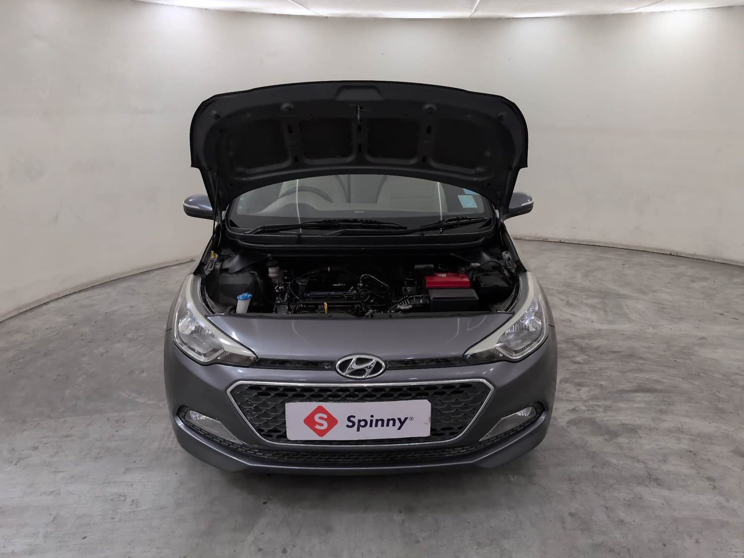 Used 2015 Hyundai Elite i20 Asta 1.2 (O) Petrol Manual engine ENGINE & BONNET OPEN FRONT VIEW