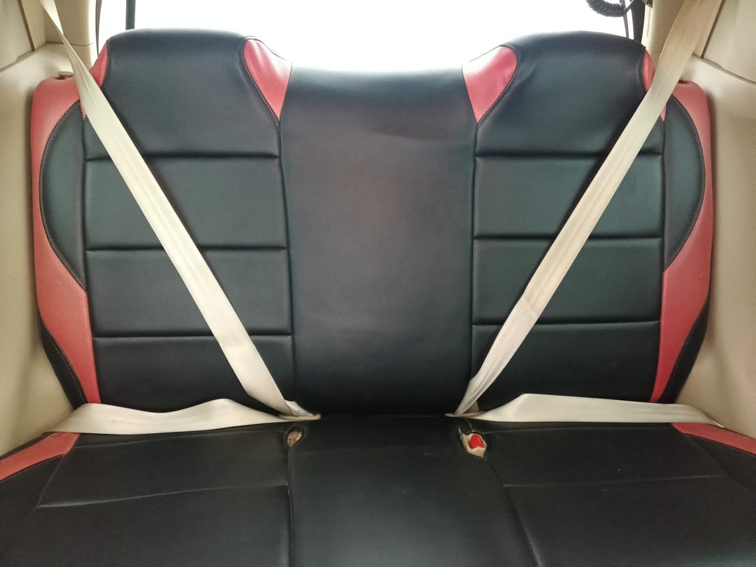 Used 2016 Honda Brio S MT Petrol Manual interior REAR SEAT CONDITION VIEW