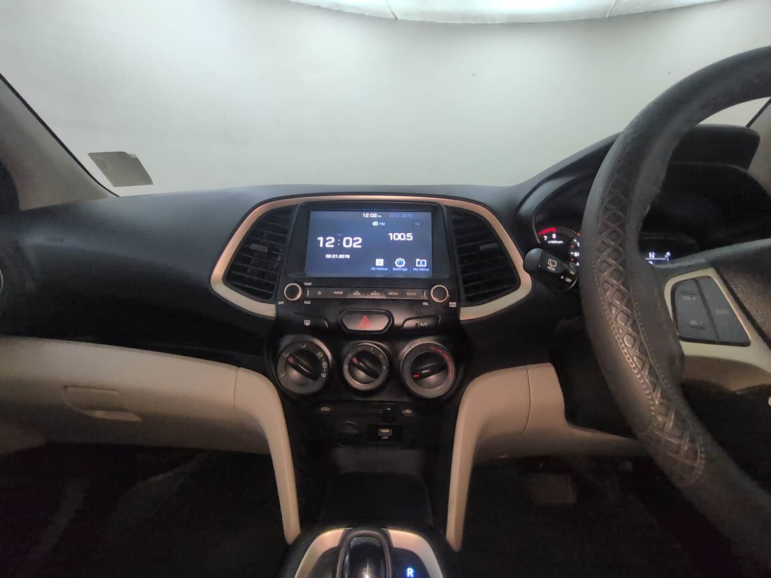 Used 2020 Hyundai Santro Asta AMT Petrol Automatic interior MUSIC SYSTEM & AC CONTROL VIEW