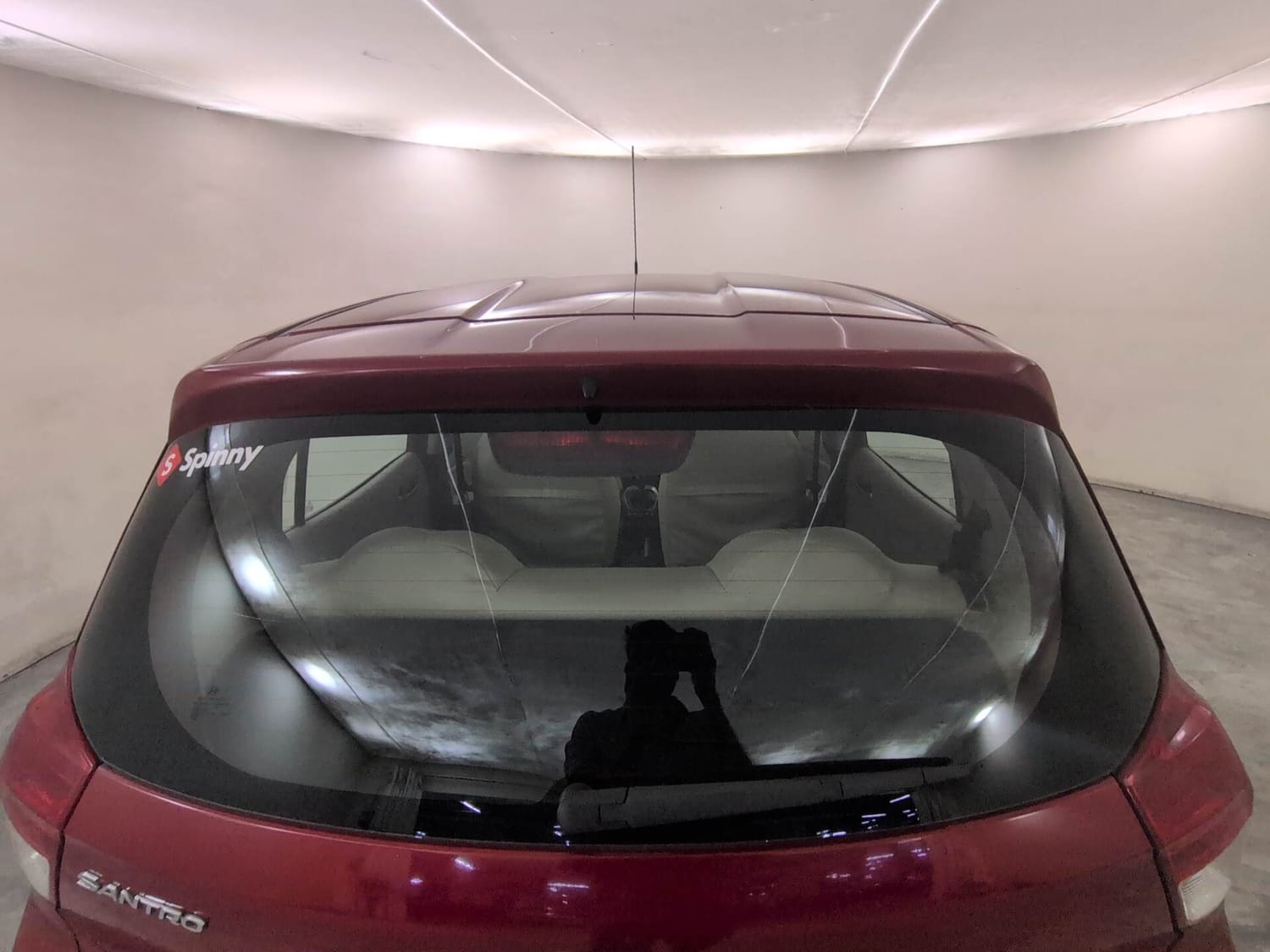 Used 2020 Hyundai Santro Asta AMT Petrol Automatic exterior BACK WINDSHIELD VIEW