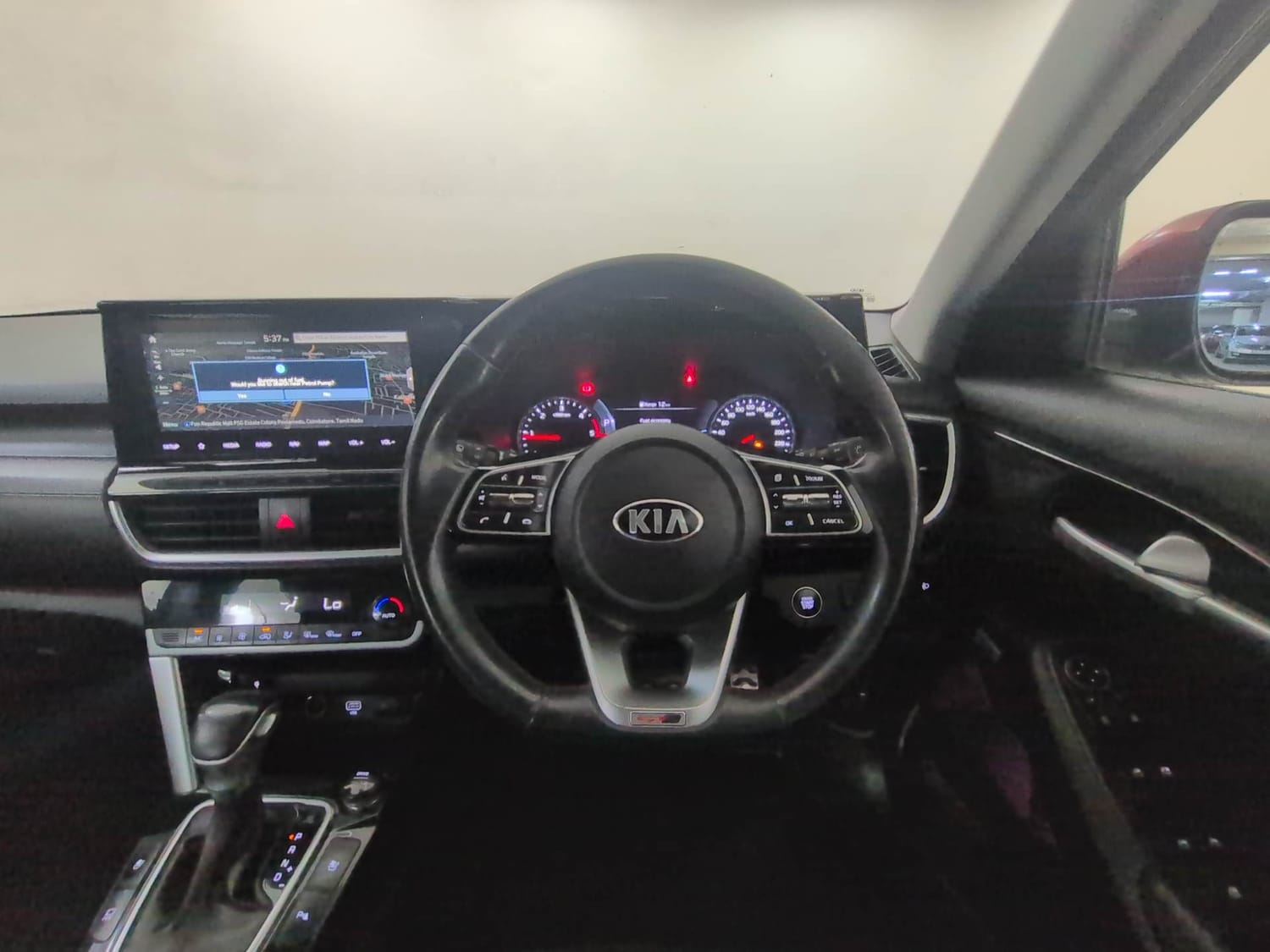 Used 2021 Kia Seltos GTX Plus AT 1.5 Diesel Diesel Automatic interior STEERING VIEW