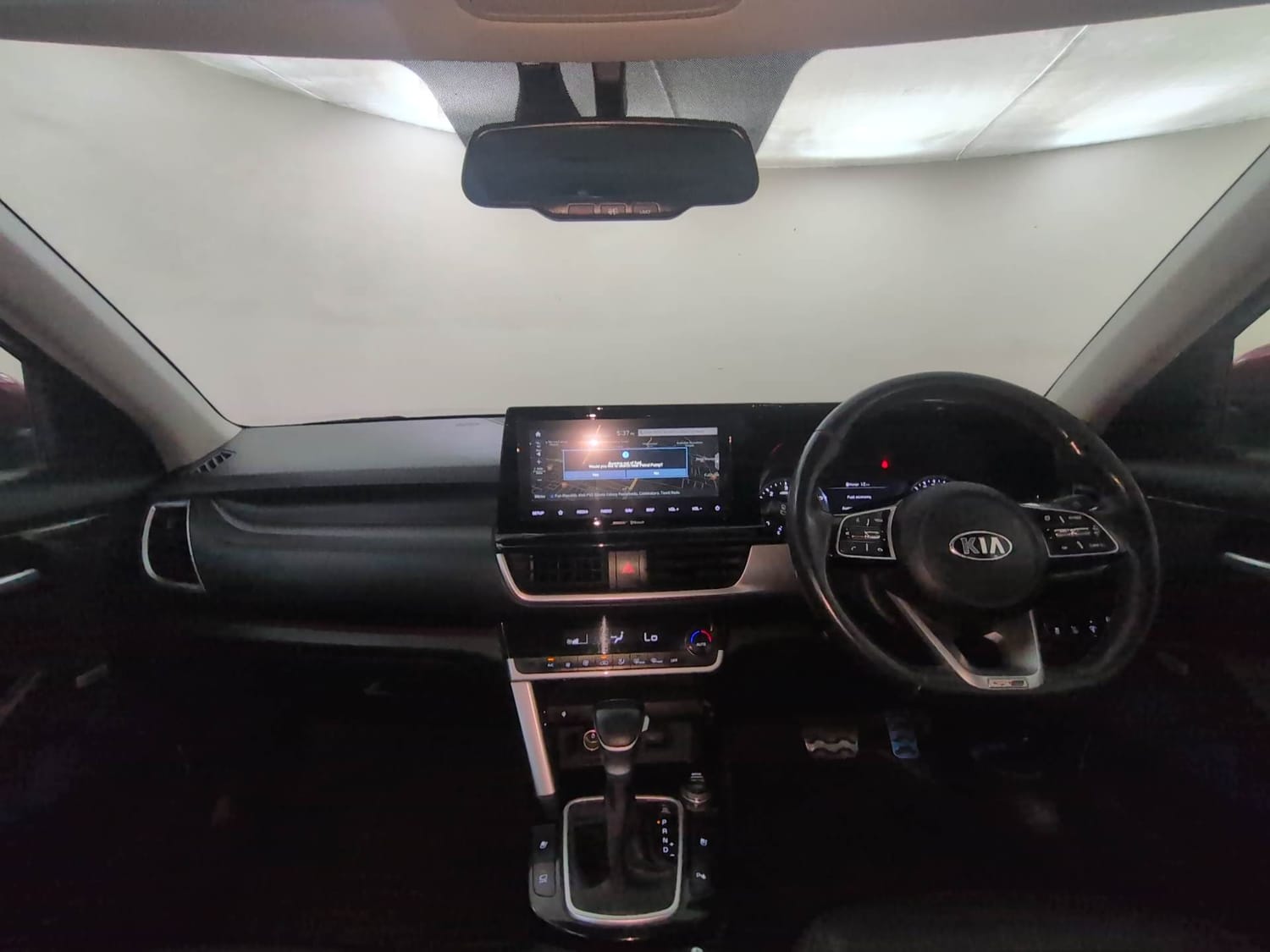 Used 2021 Kia Seltos GTX Plus AT 1.5 Diesel Diesel Automatic interior DASHBOARD VIEW