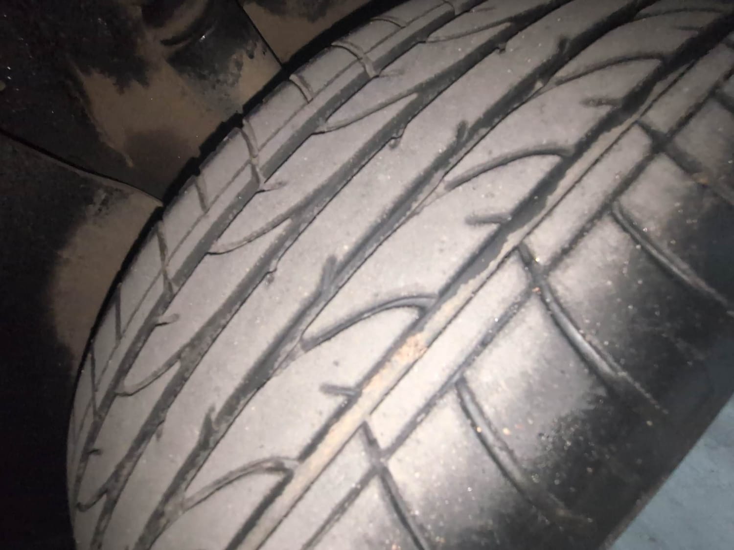 Used 2021 Kia Seltos GTX Plus AT 1.5 Diesel Diesel Automatic tyres LEFT REAR TYRE TREAD VIEW