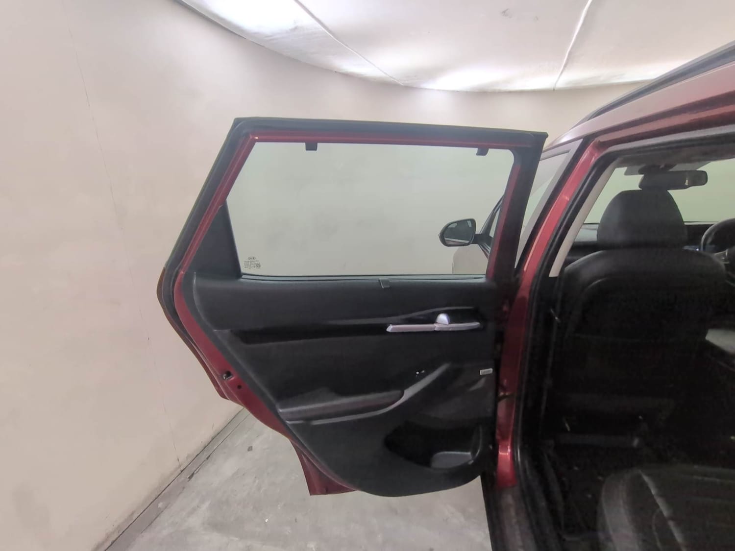 Used 2021 Kia Seltos GTX Plus AT 1.5 Diesel Diesel Automatic interior LEFT REAR DOOR OPEN VIEW