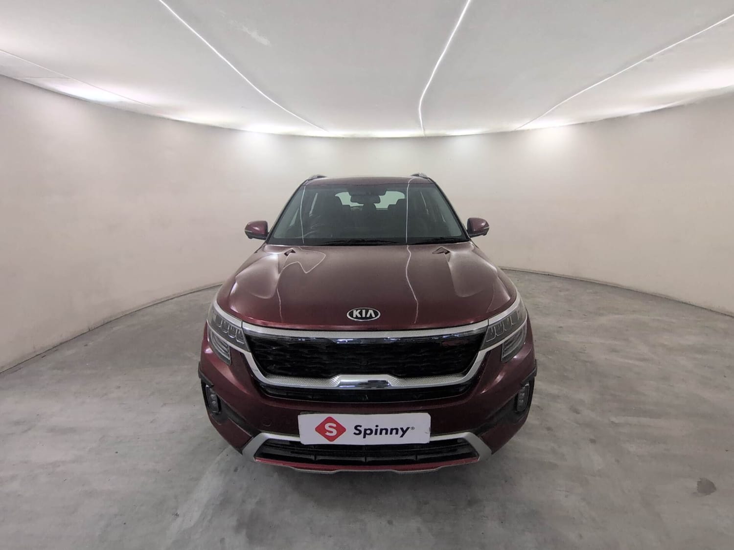 Used 2021 Kia Seltos GTX Plus AT 1.5 Diesel Diesel Automatic exterior FRONT VIEW
