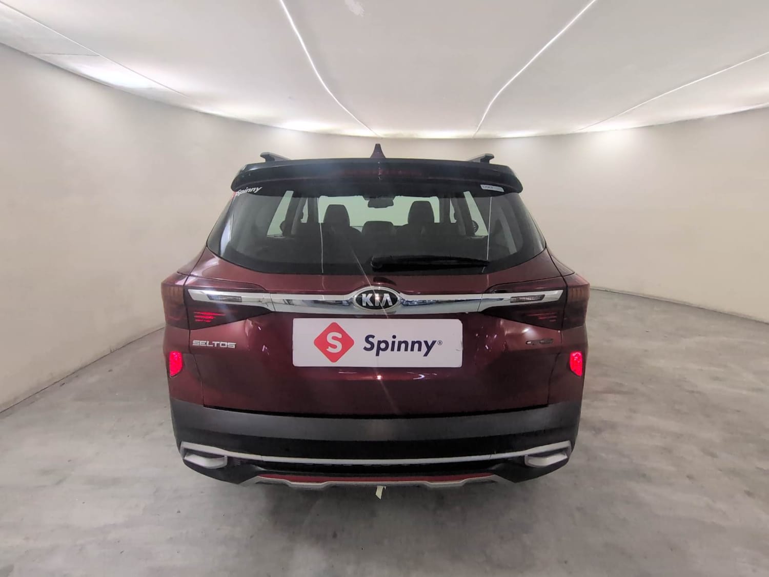 Used 2021 Kia Seltos GTX Plus AT 1.5 Diesel Diesel Automatic exterior BACK VIEW