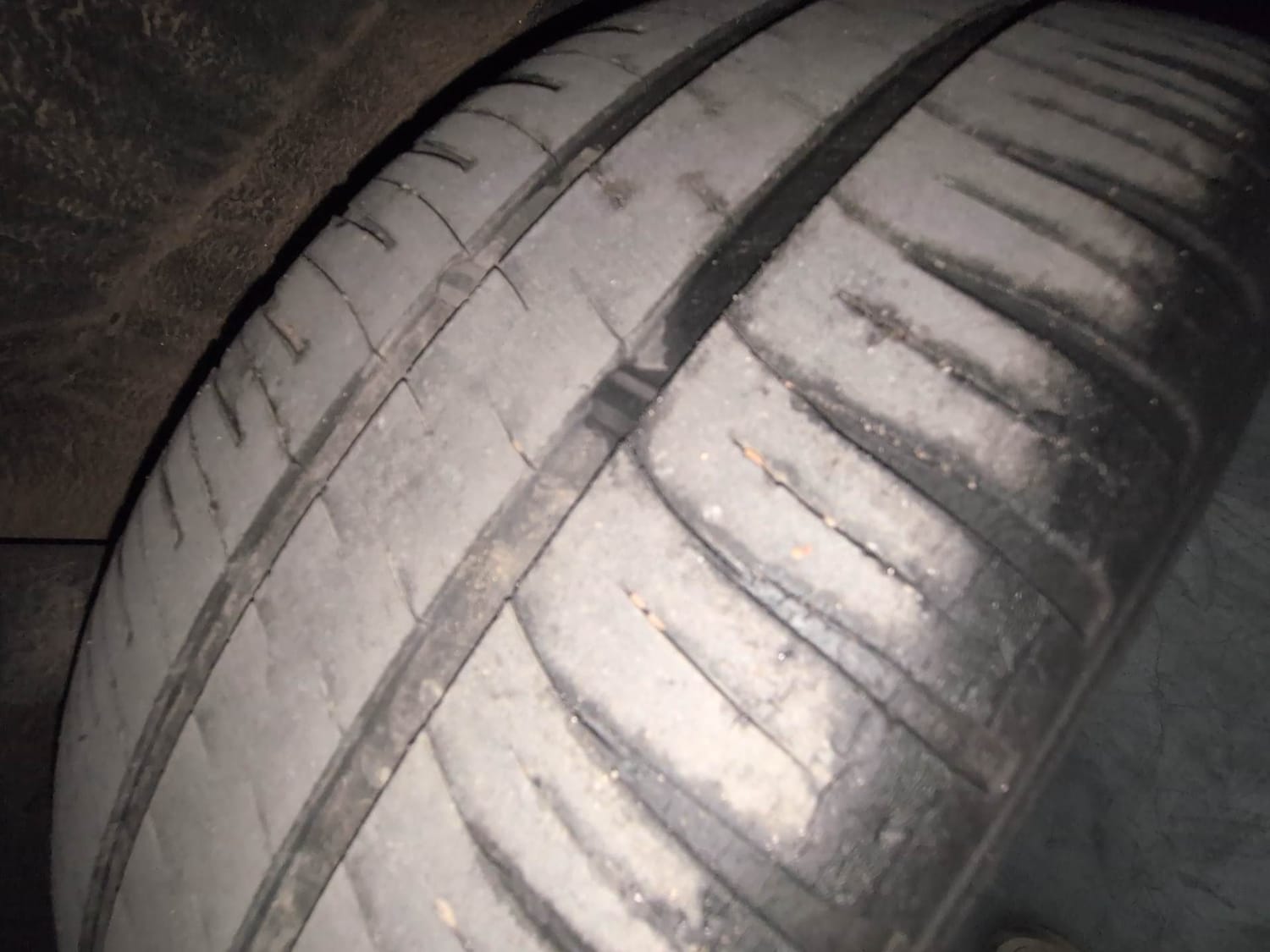 Used 2018 Honda City ZX CVT Petrol Petrol Automatic tyres RIGHT REAR TYRE TREAD VIEW