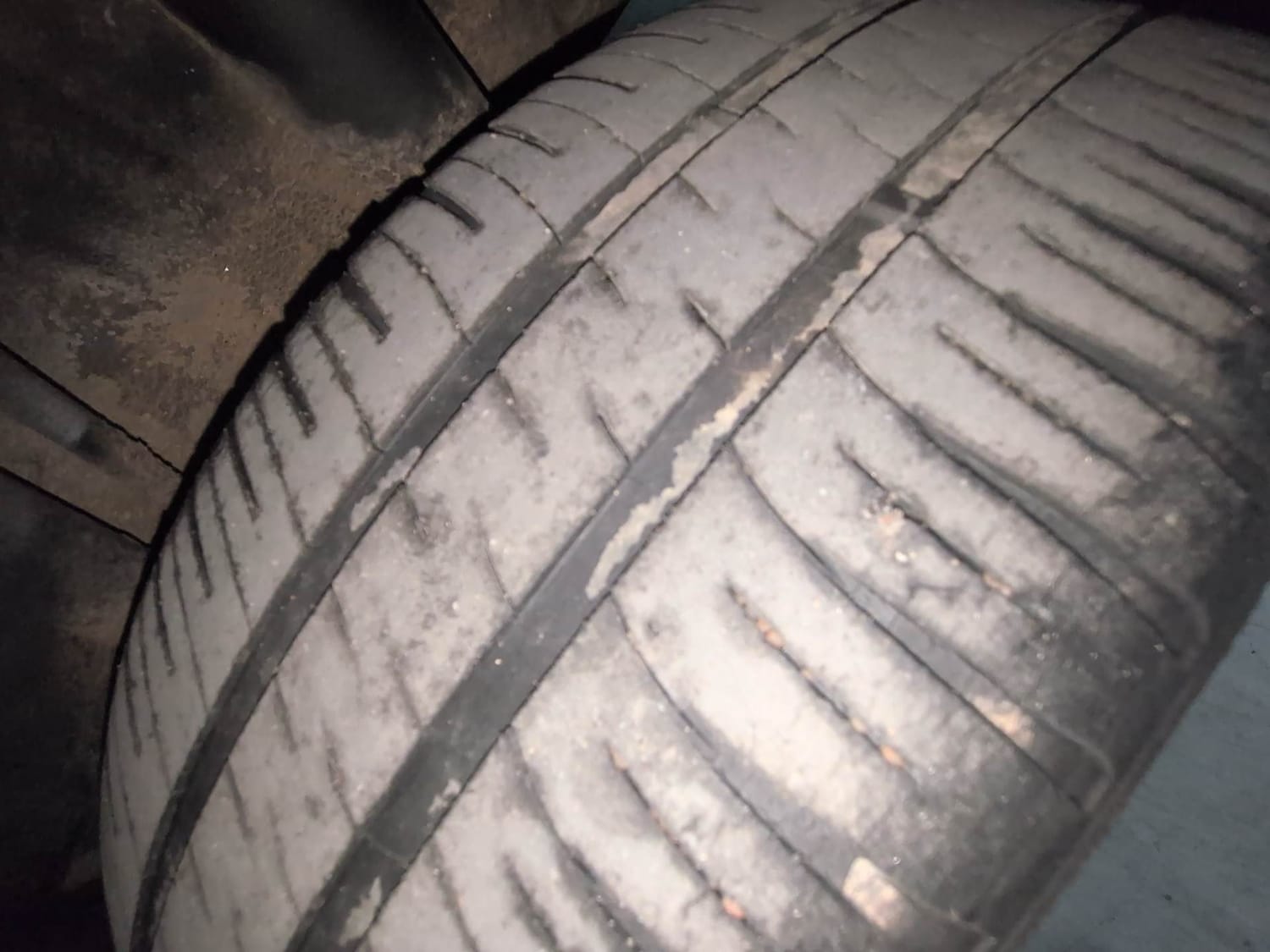 Used 2018 Honda City ZX CVT Petrol Petrol Automatic tyres LEFT REAR TYRE TREAD VIEW
