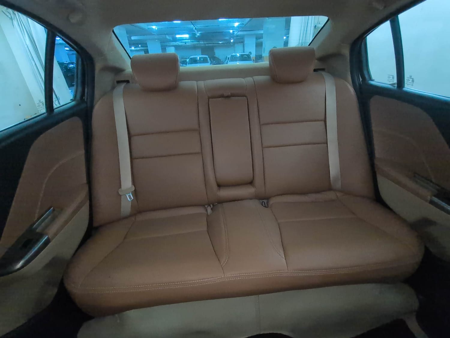 Used 2018 Honda City ZX CVT Petrol Petrol Automatic interior REAR SEAT CONDITION VIEW