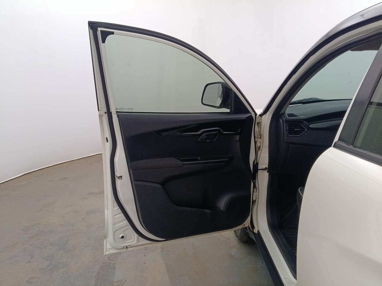 Used 2019 Mahindra KUV100 NXT K8 6 STR Petrol Manual interior LEFT FRONT DOOR OPEN VIEW