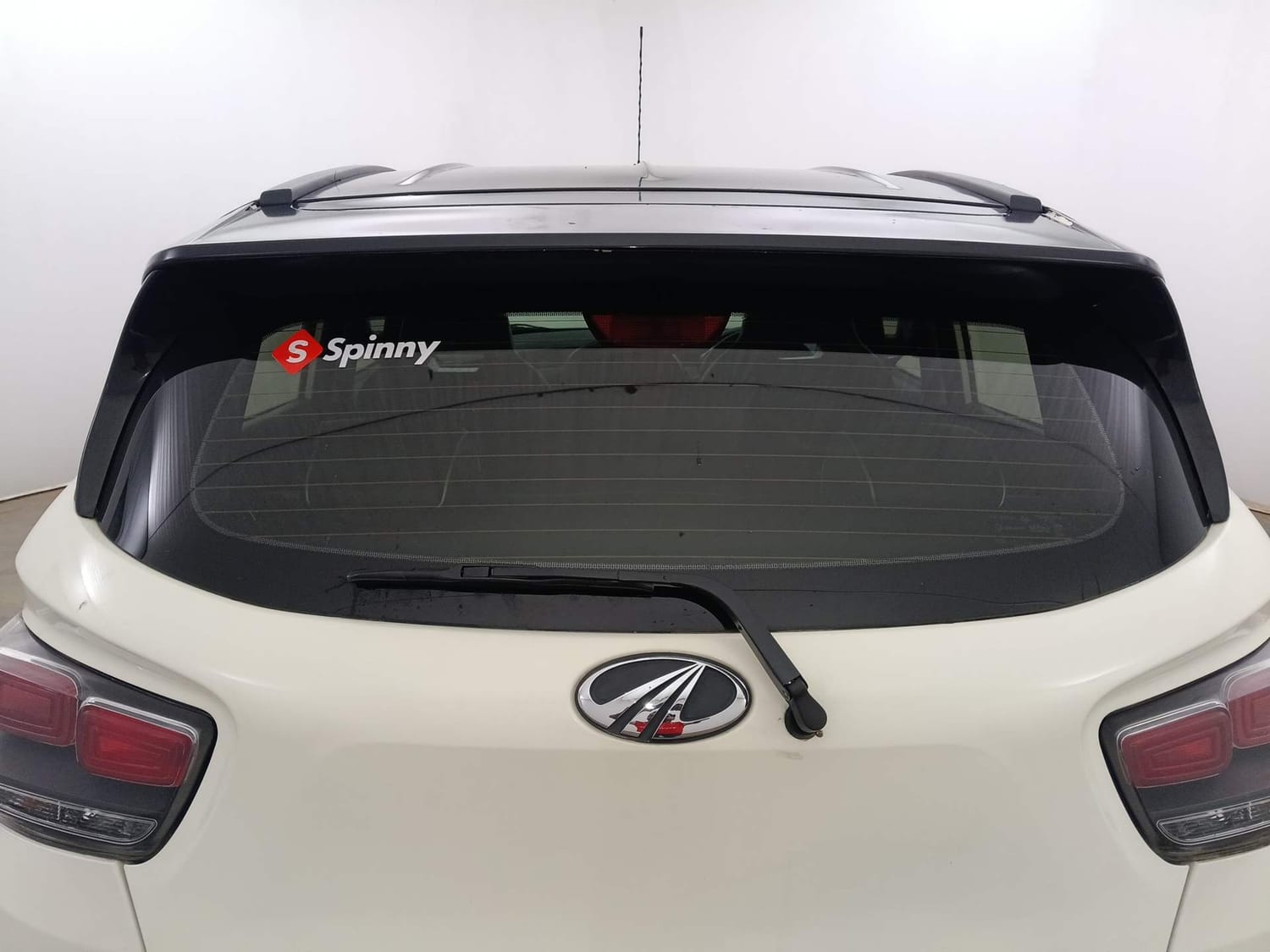 Used 2019 Mahindra KUV100 NXT K8 6 STR Petrol Manual exterior BACK WINDSHIELD VIEW