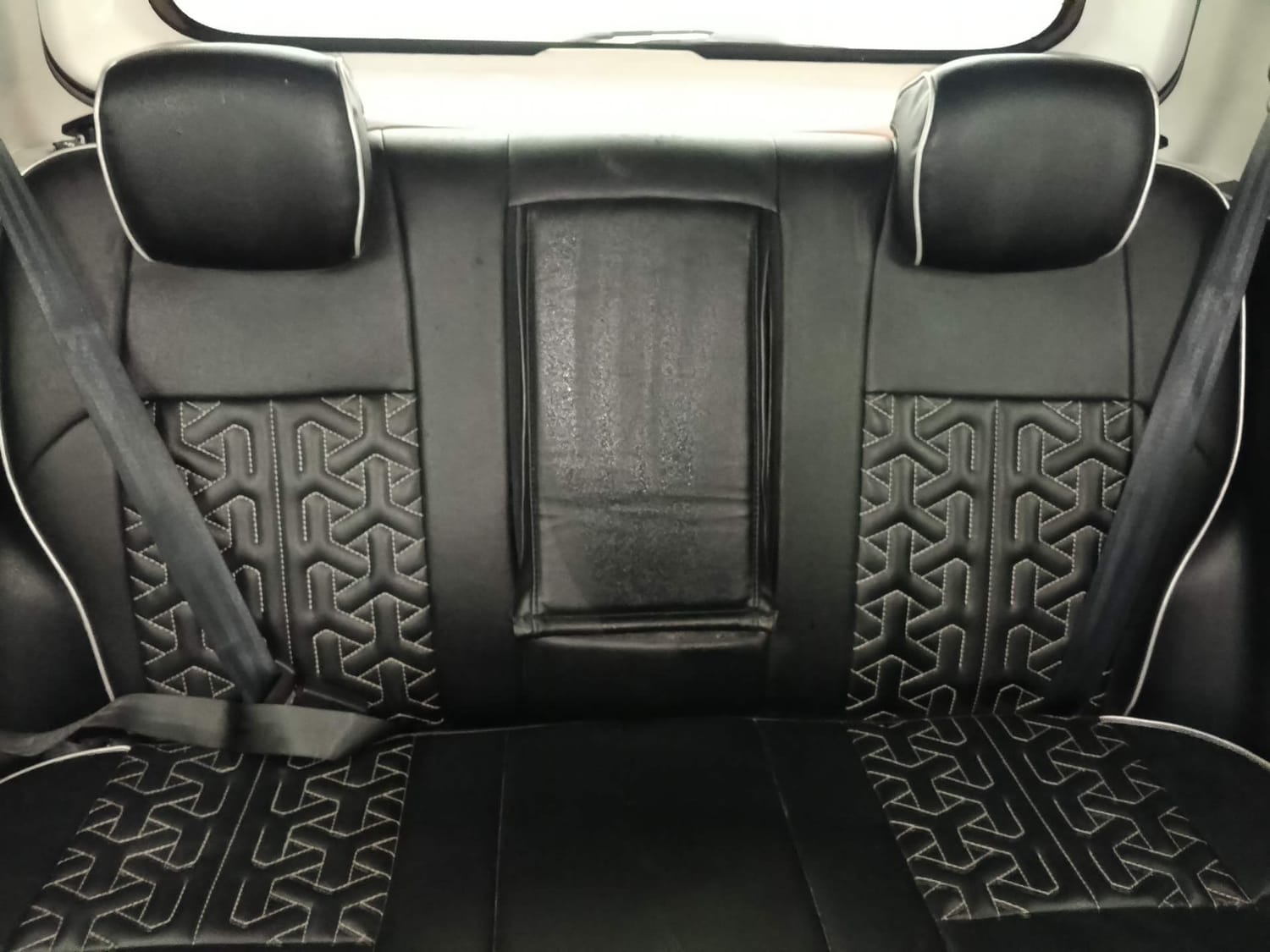 Used 2019 Mahindra KUV100 NXT K8 6 STR Petrol Manual interior REAR SEAT CONDITION VIEW