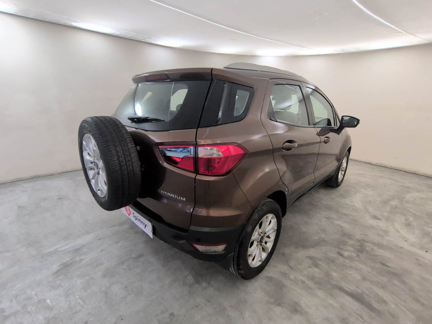 Used 2017 Ford EcoSport Titanium 1.5L Ti-VCT AT Petrol Automatic exterior RIGHT REAR CORNER VIEW