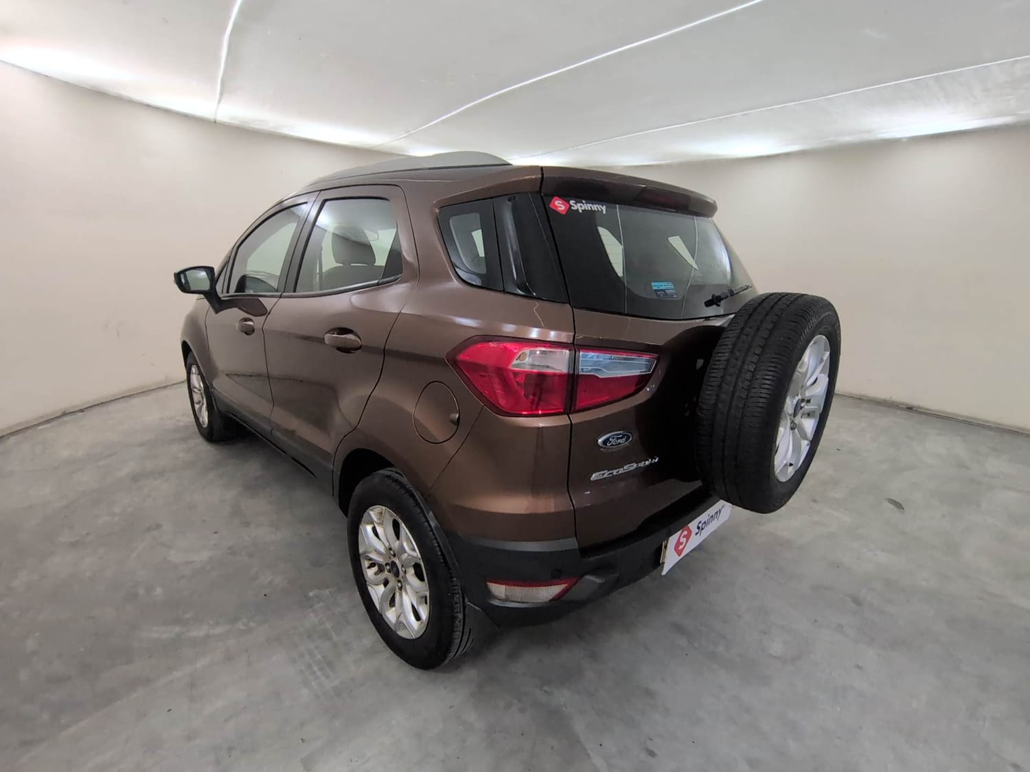 Used 2017 Ford EcoSport Titanium 1.5L Ti-VCT AT Petrol Automatic exterior LEFT REAR CORNER VIEW