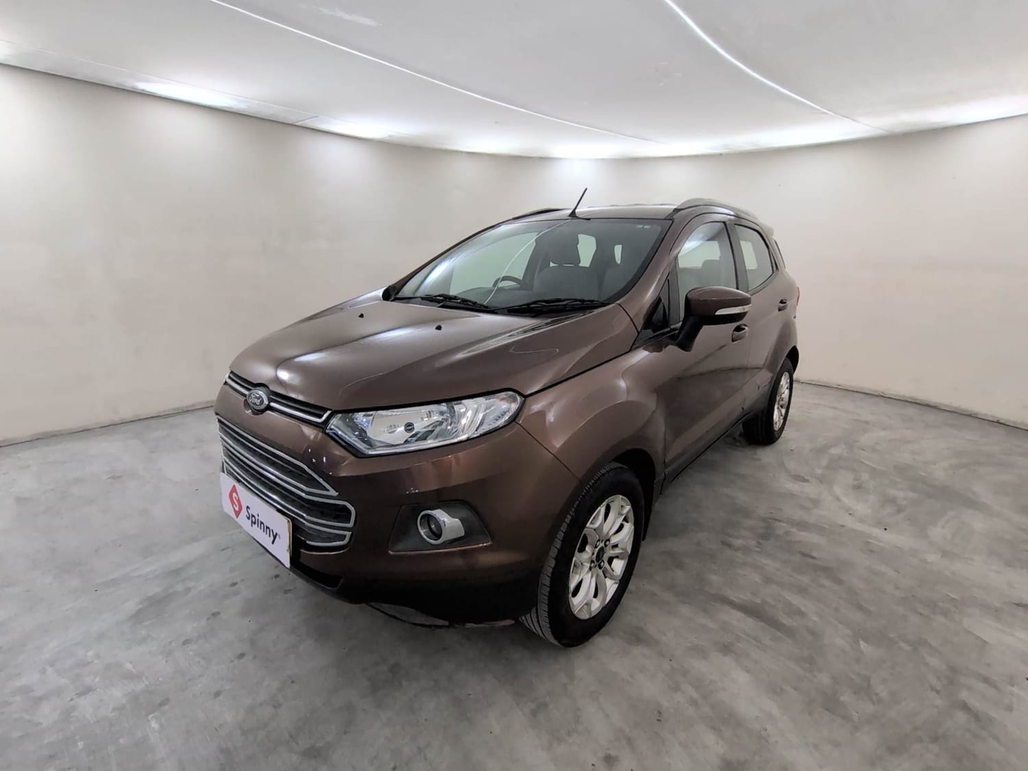 Used 2017 Ford EcoSport Titanium 1.5L Ti-VCT AT Petrol Automatic exterior LEFT FRONT CORNER VIEW