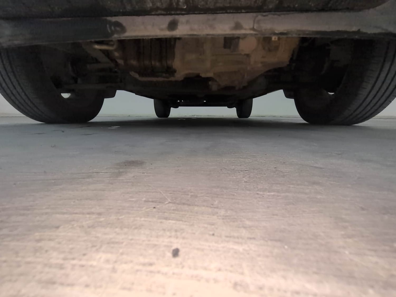 Used 2017 Ford EcoSport Titanium 1.5L Ti-VCT AT Petrol Automatic extra FRONT LEFT UNDERBODY VIEW