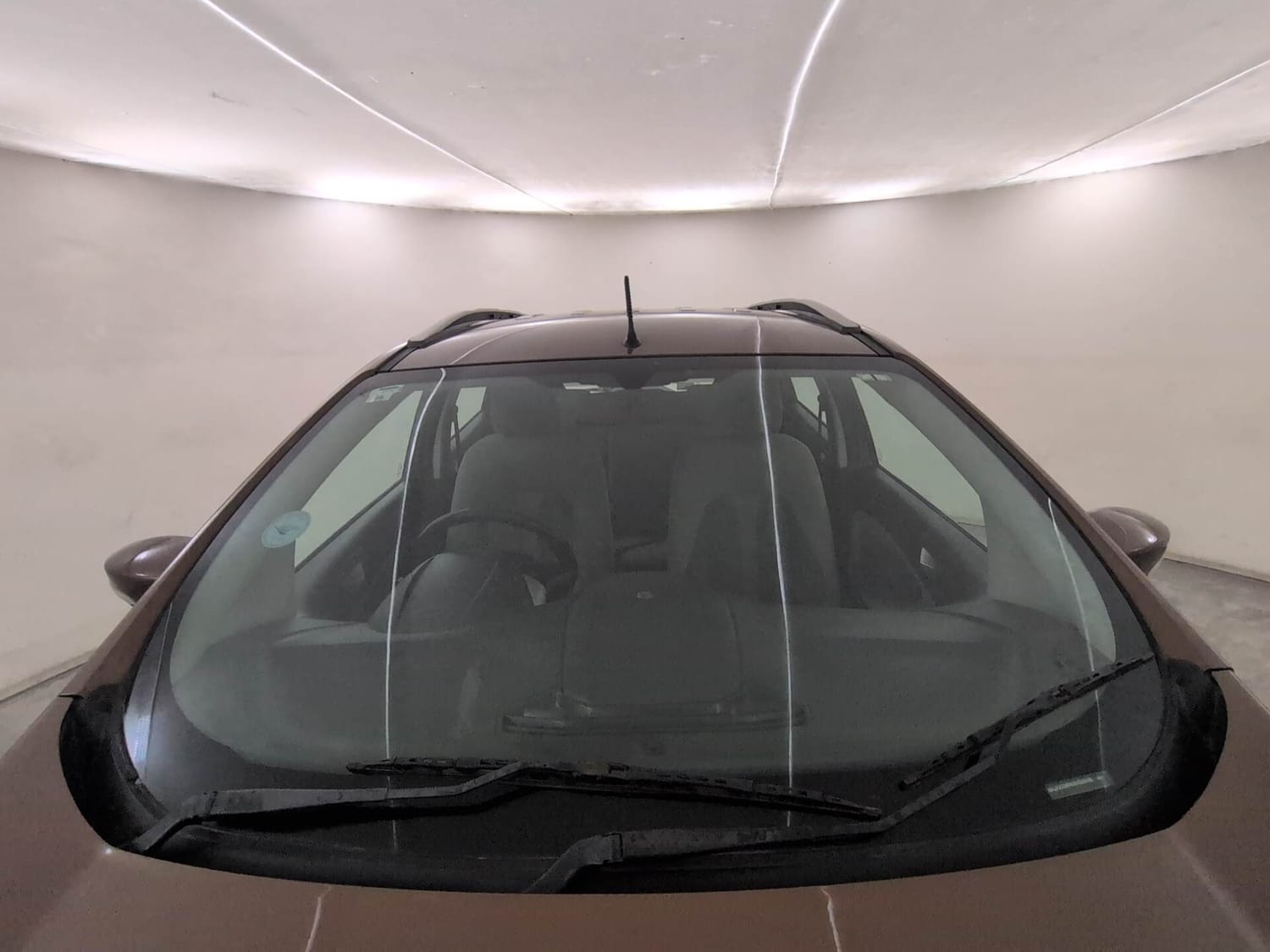 Used 2017 Ford EcoSport Titanium 1.5L Ti-VCT AT Petrol Automatic exterior FRONT WINDSHIELD VIEW