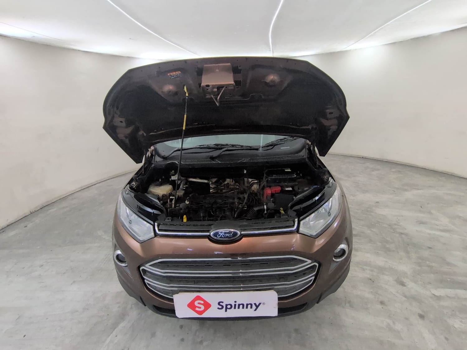 Used 2017 Ford EcoSport Titanium 1.5L Ti-VCT AT Petrol Automatic engine ENGINE & BONNET OPEN FRONT VIEW