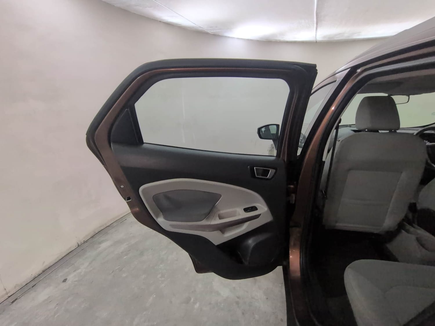 Used 2017 Ford EcoSport Titanium 1.5L Ti-VCT AT Petrol Automatic interior LEFT REAR DOOR OPEN VIEW