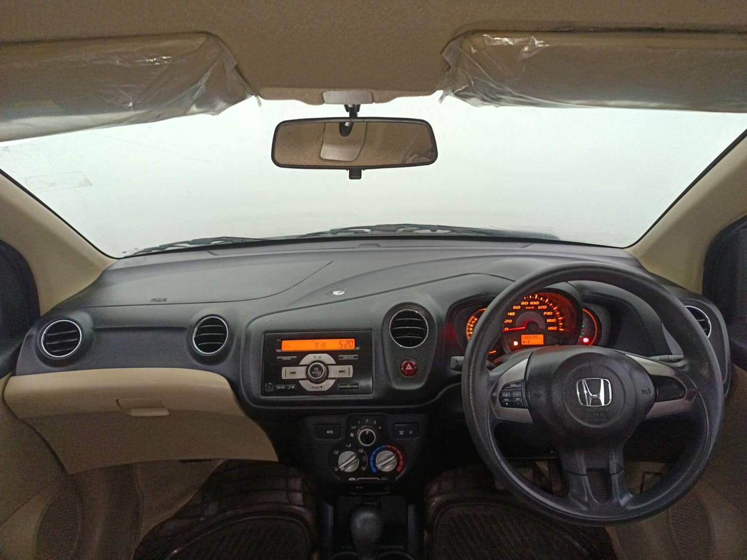 Used 2014 Honda Amaze 1.2 VX AT i-VTEC Petrol Automatic interior DASHBOARD VIEW
