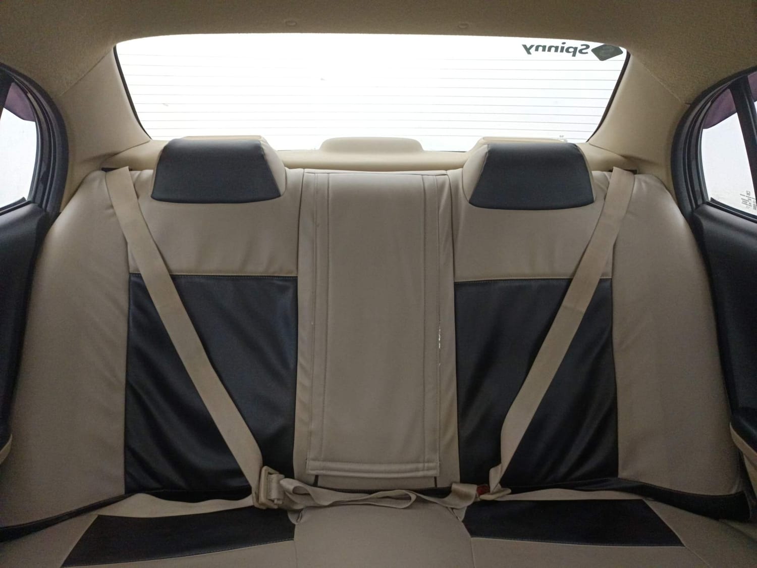 Used 2014 Honda Amaze 1.2 VX AT i-VTEC Petrol Automatic interior REAR SEAT CONDITION VIEW