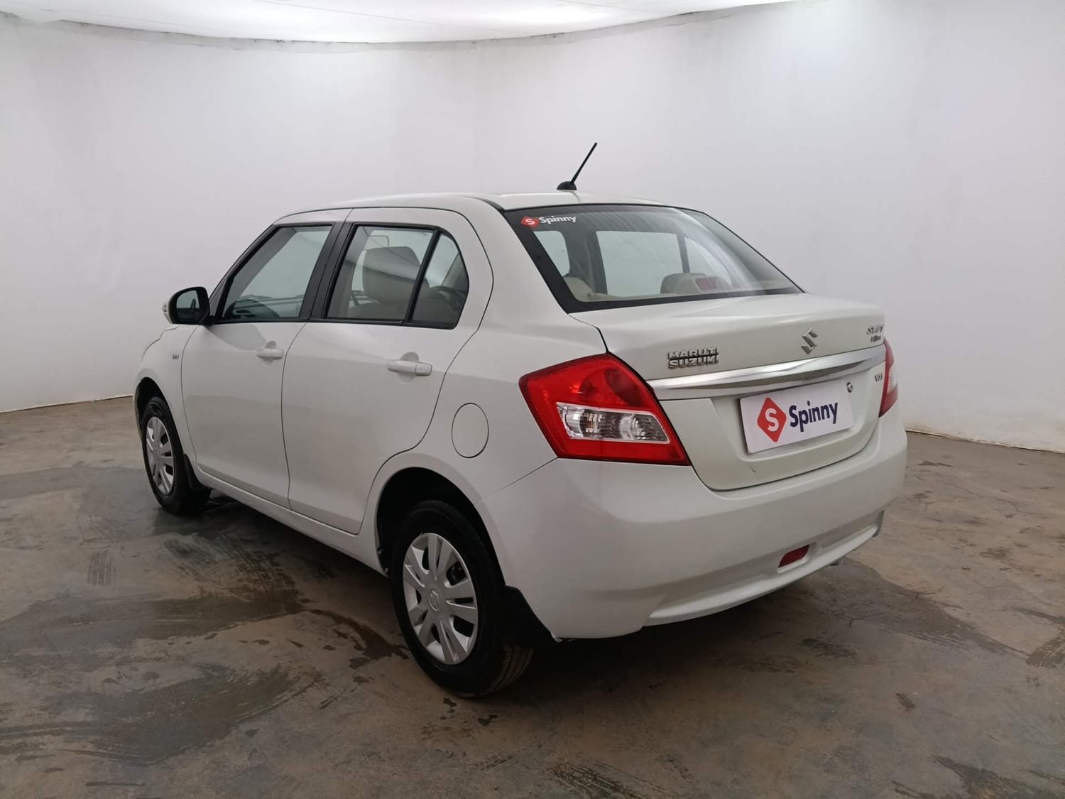 Used 2012 Maruti Suzuki Swift Dzire VXI Petrol Manual exterior LEFT REAR CORNER VIEW