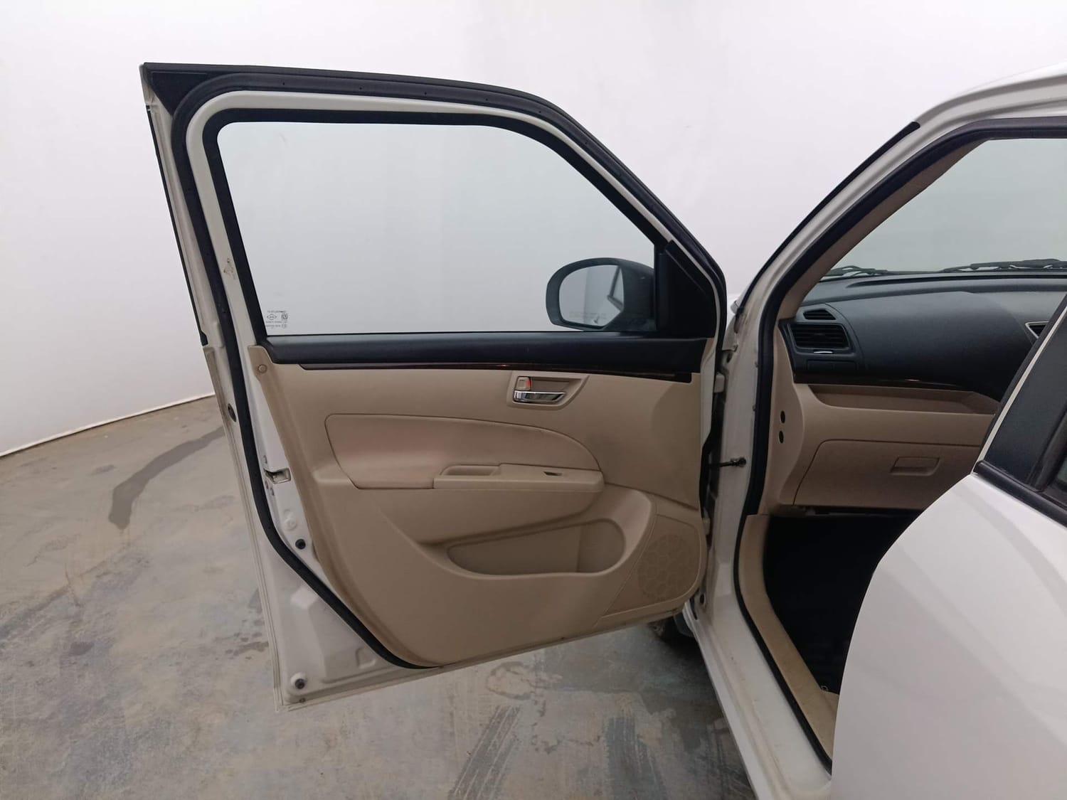 Used 2012 Maruti Suzuki Swift Dzire VXI Petrol Manual interior LEFT FRONT DOOR OPEN VIEW