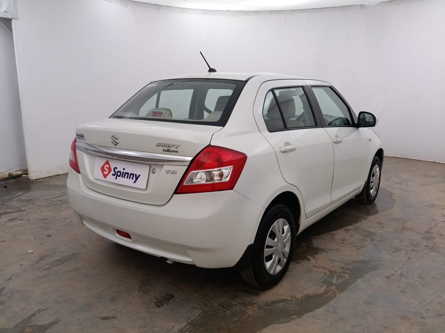Used 2012 Maruti Suzuki Swift Dzire VXI Petrol Manual exterior RIGHT REAR CORNER VIEW