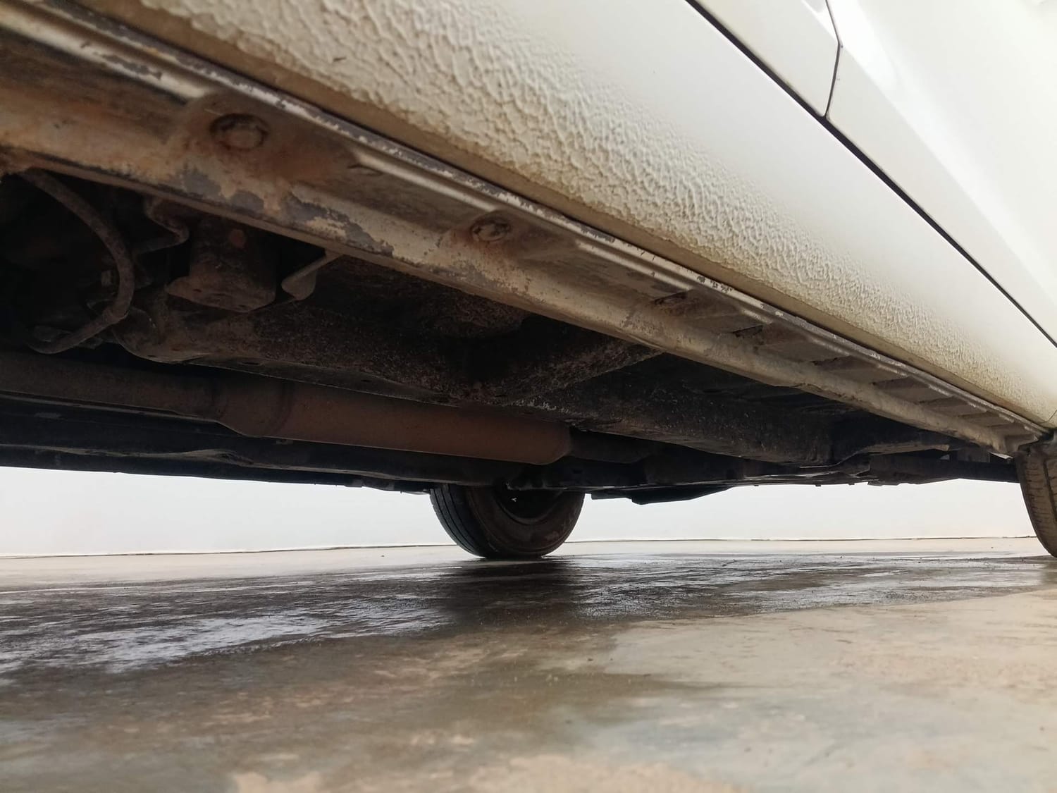 Used 2012 Maruti Suzuki Swift Dzire VXI Petrol Manual extra REAR RIGHT UNDERBODY VIEW