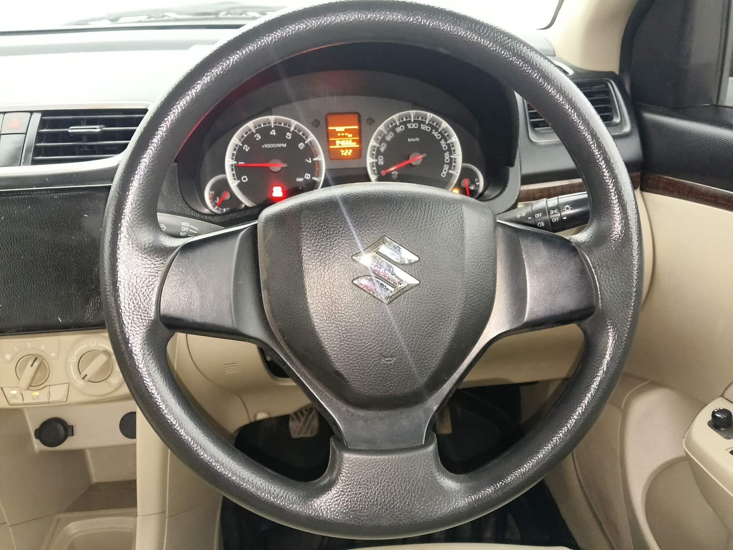 Used 2012 Maruti Suzuki Swift Dzire VXI Petrol Manual interior STEERING VIEW