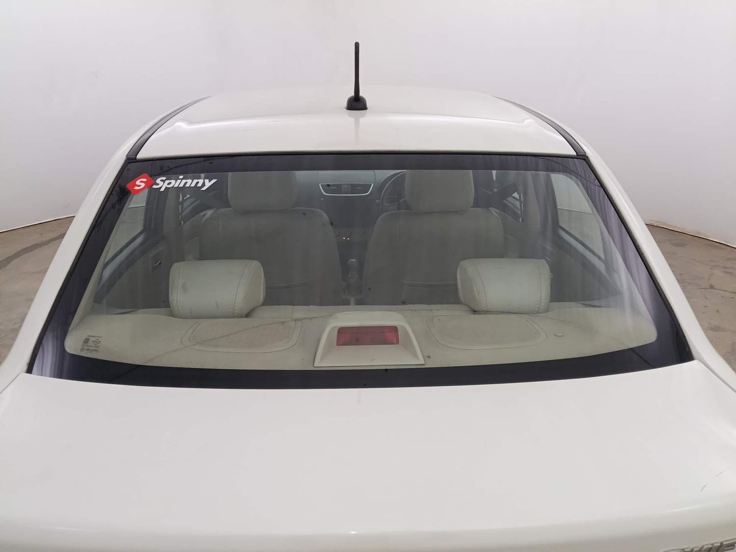 Used 2012 Maruti Suzuki Swift Dzire VXI Petrol Manual exterior BACK WINDSHIELD VIEW