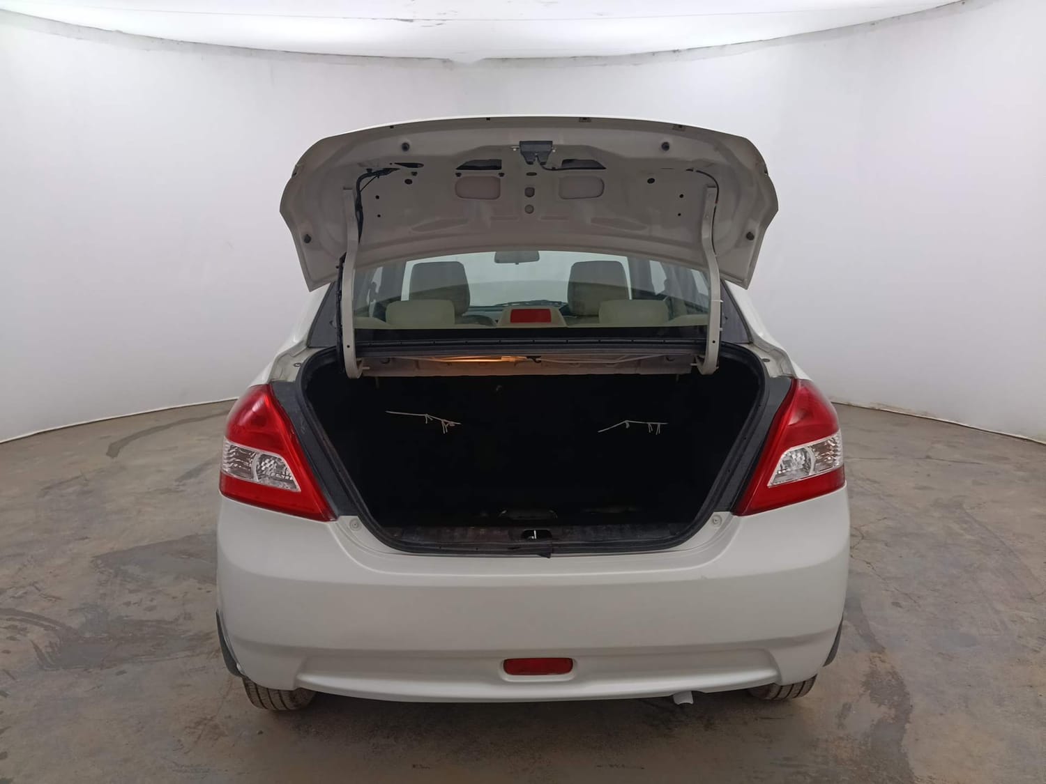Used 2012 Maruti Suzuki Swift Dzire VXI Petrol Manual interior DICKY DOOR OPEN VIEW