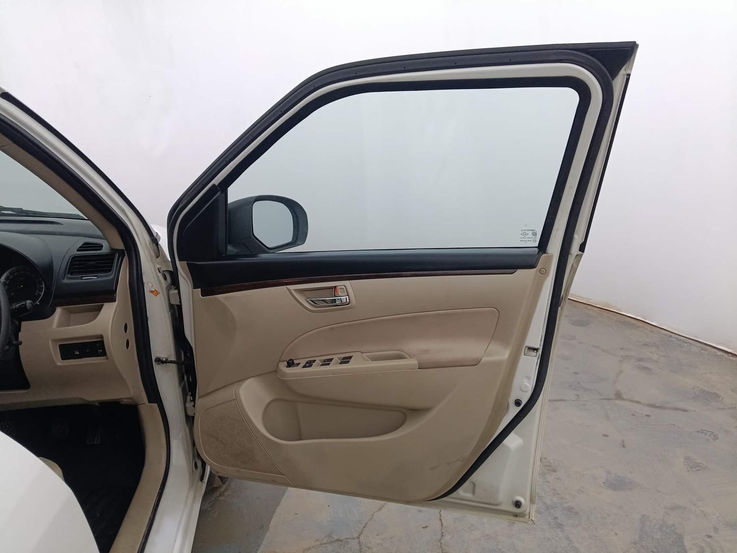 Used 2012 Maruti Suzuki Swift Dzire VXI Petrol Manual interior RIGHT FRONT DOOR OPEN VIEW
