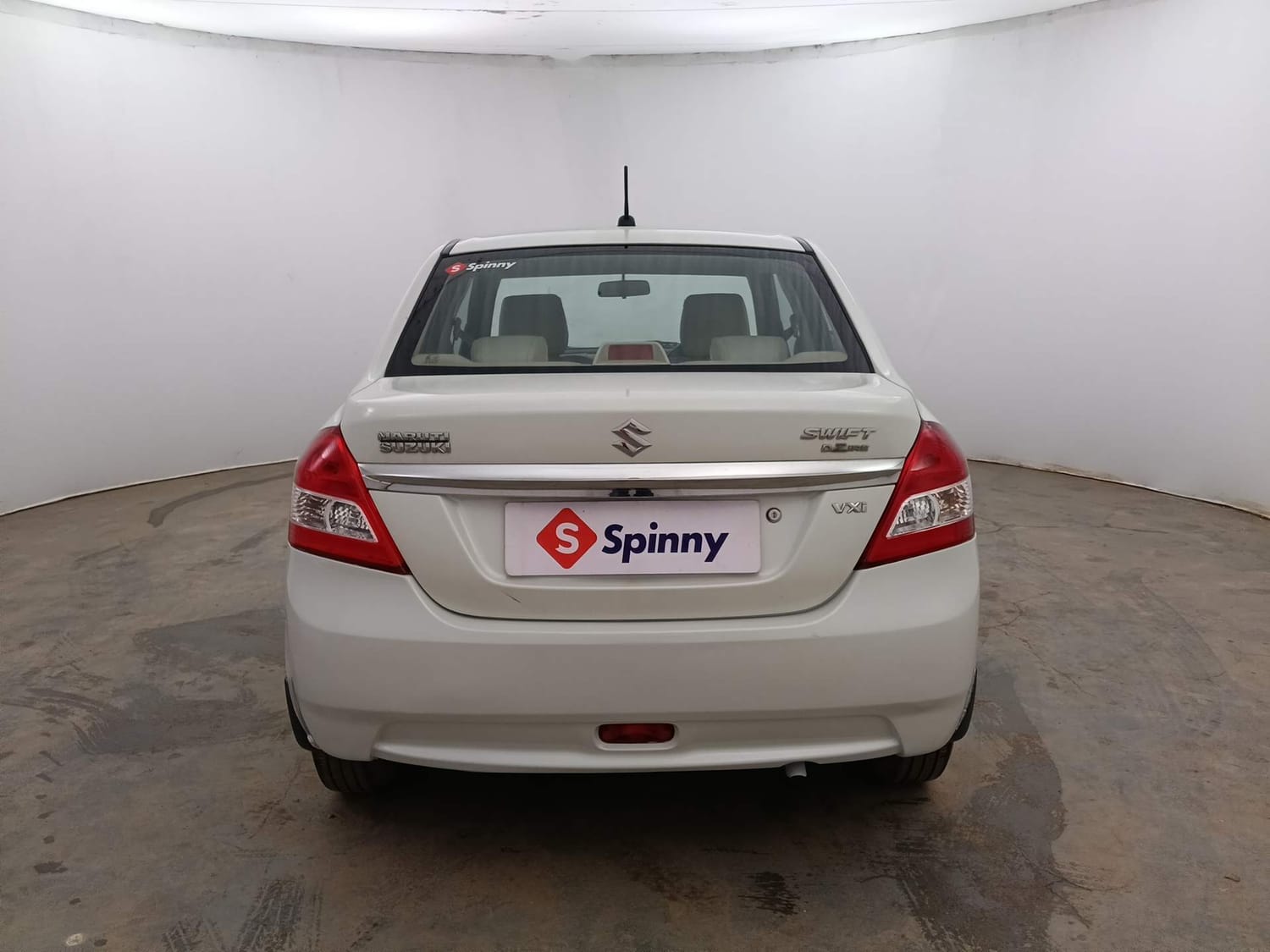 Used 2012 Maruti Suzuki Swift Dzire VXI Petrol Manual exterior BACK VIEW