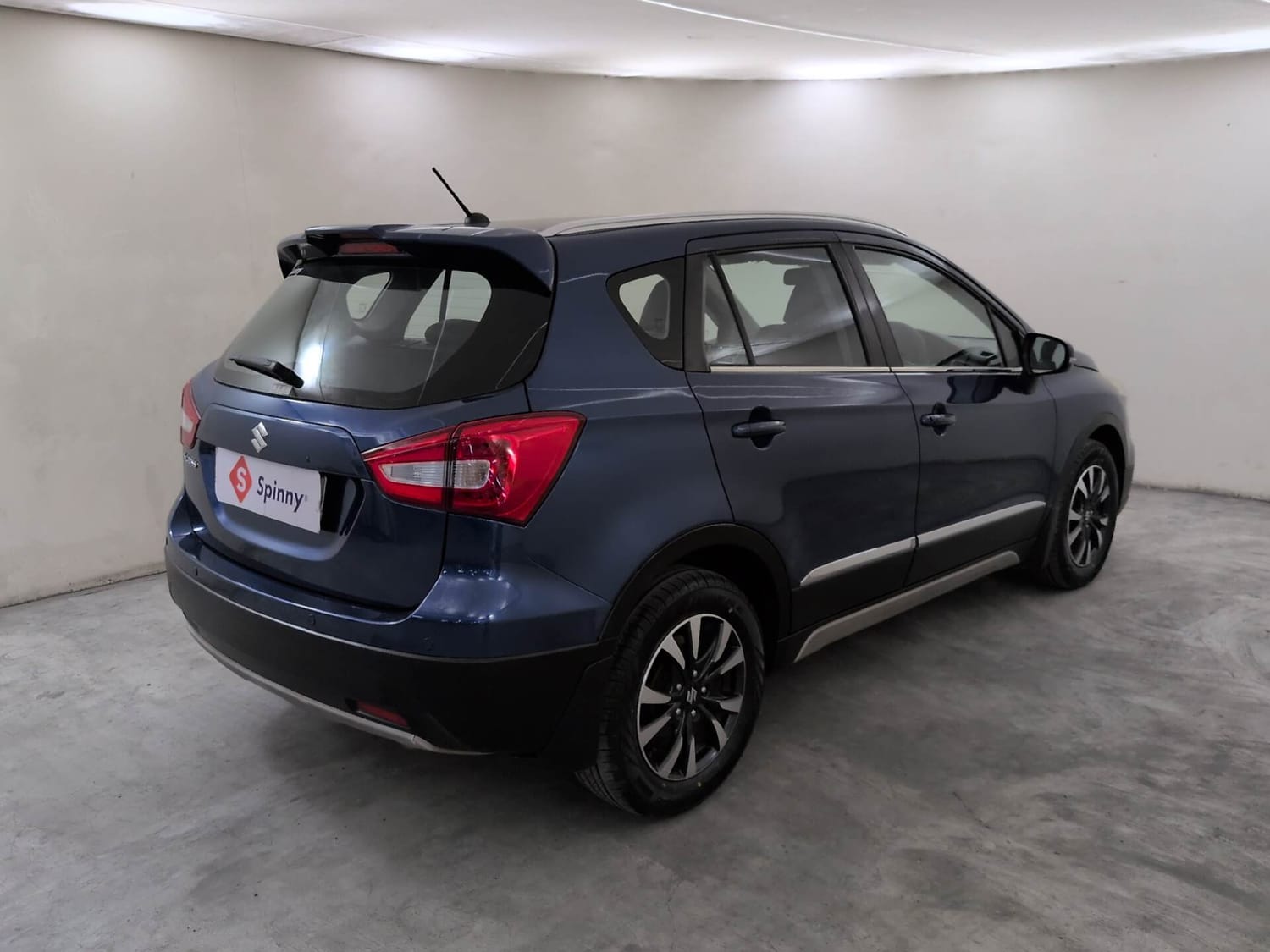 Used 2022 Maruti Suzuki S-Cross Alpha Petrol Manual exterior RIGHT REAR CORNER VIEW