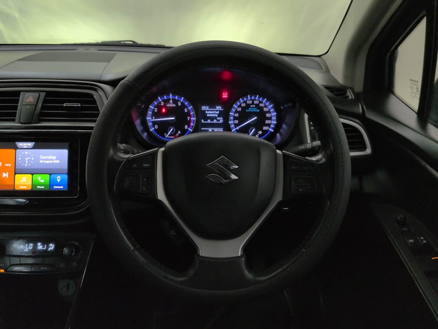 Used 2022 Maruti Suzuki S-Cross Alpha Petrol Manual interior STEERING VIEW