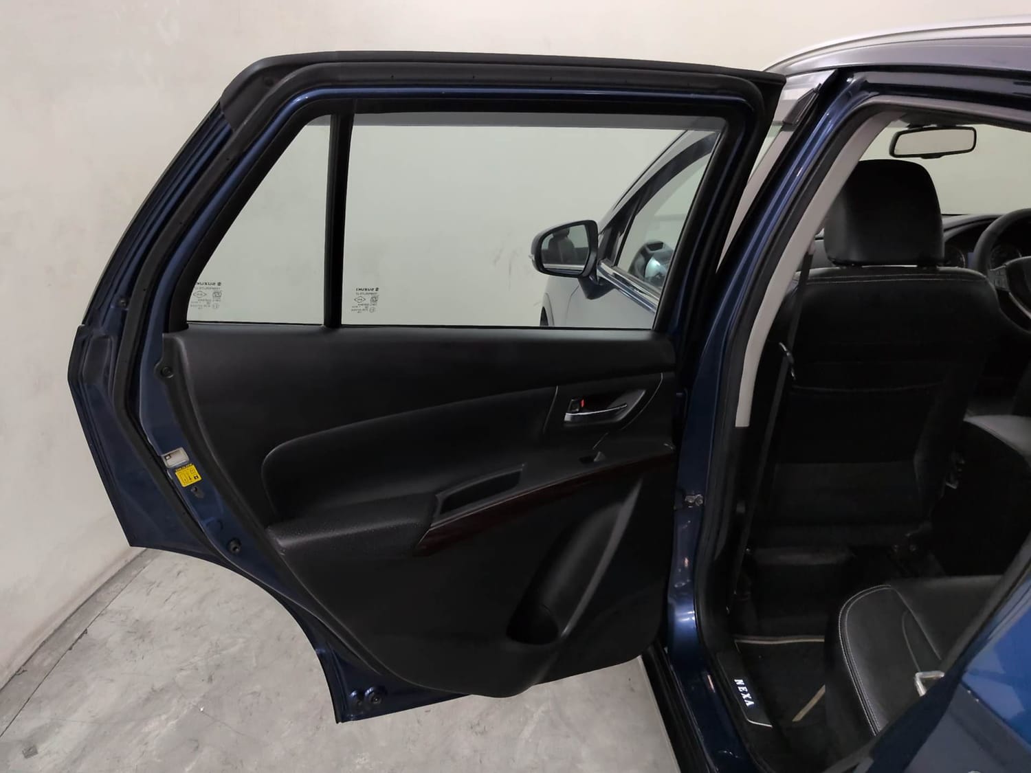 Used 2022 Maruti Suzuki S-Cross Alpha Petrol Manual interior LEFT REAR DOOR OPEN VIEW