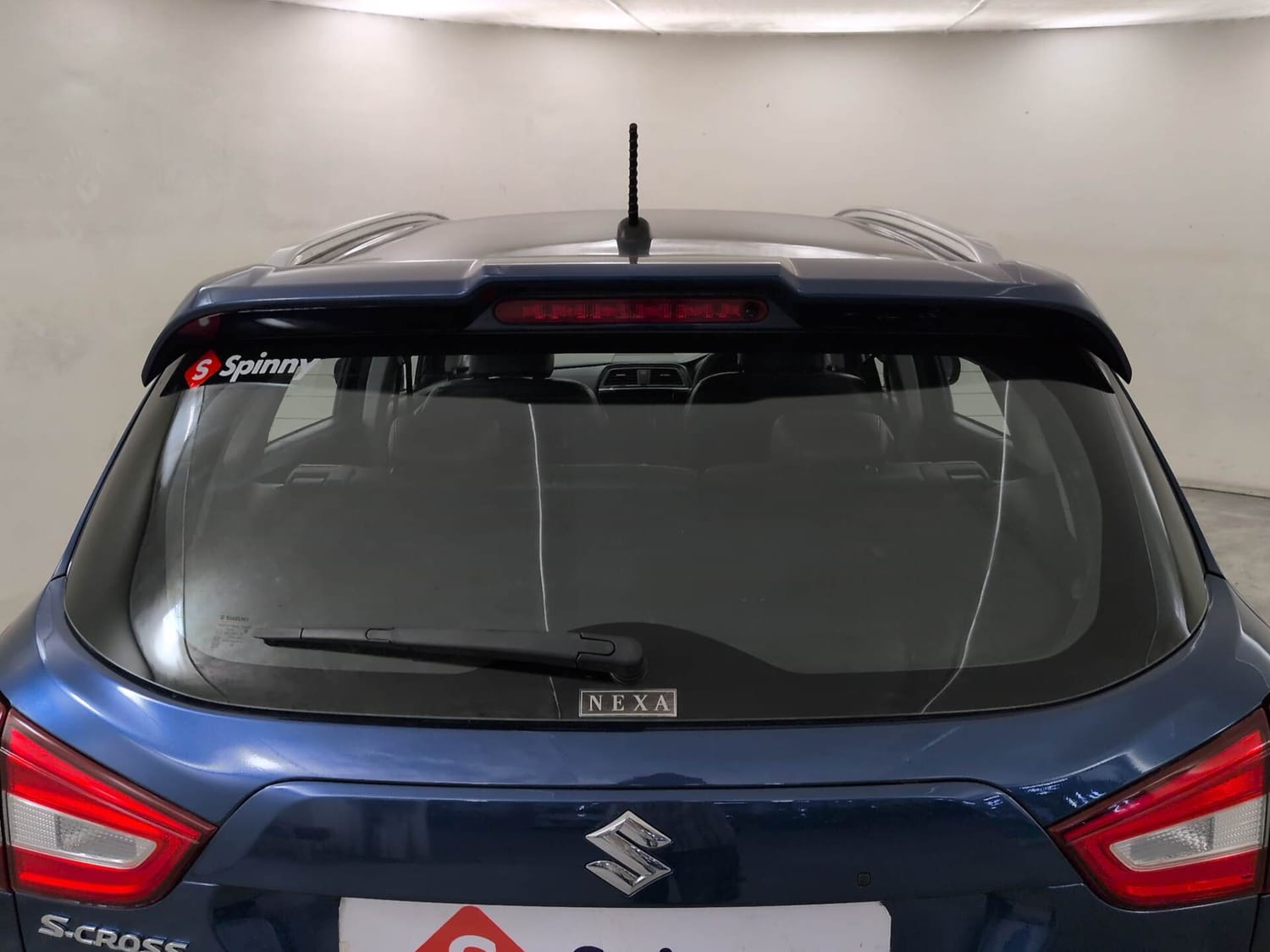 Used 2022 Maruti Suzuki S-Cross Alpha Petrol Manual exterior BACK WINDSHIELD VIEW