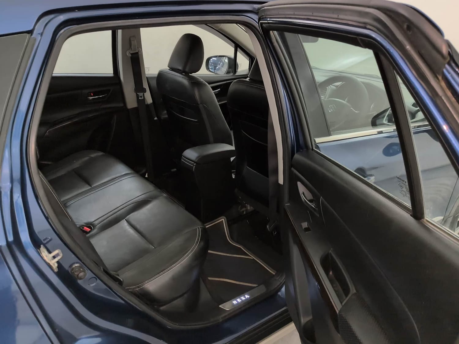 Used 2022 Maruti Suzuki S-Cross Alpha Petrol Manual interior RIGHT SIDE REAR DOOR CABIN VIEW