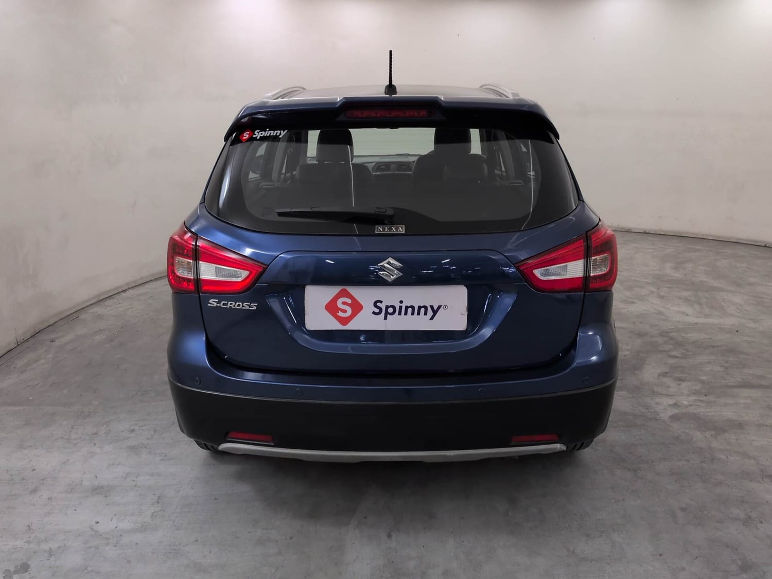 Used 2022 Maruti Suzuki S-Cross Alpha Petrol Manual exterior BACK VIEW