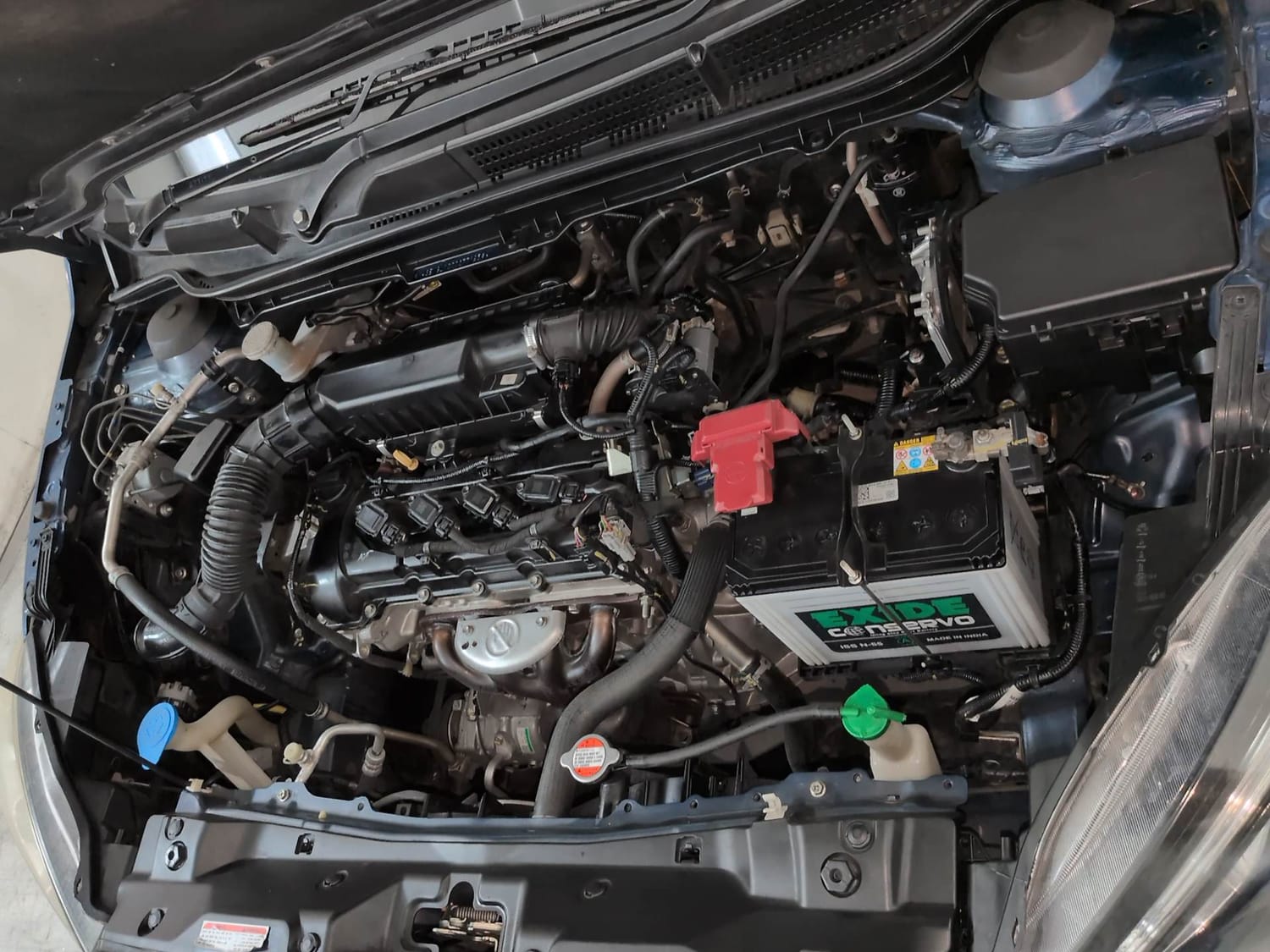Used 2022 Maruti Suzuki S-Cross Alpha Petrol Manual engine ENGINE LEFT SIDE VIEW